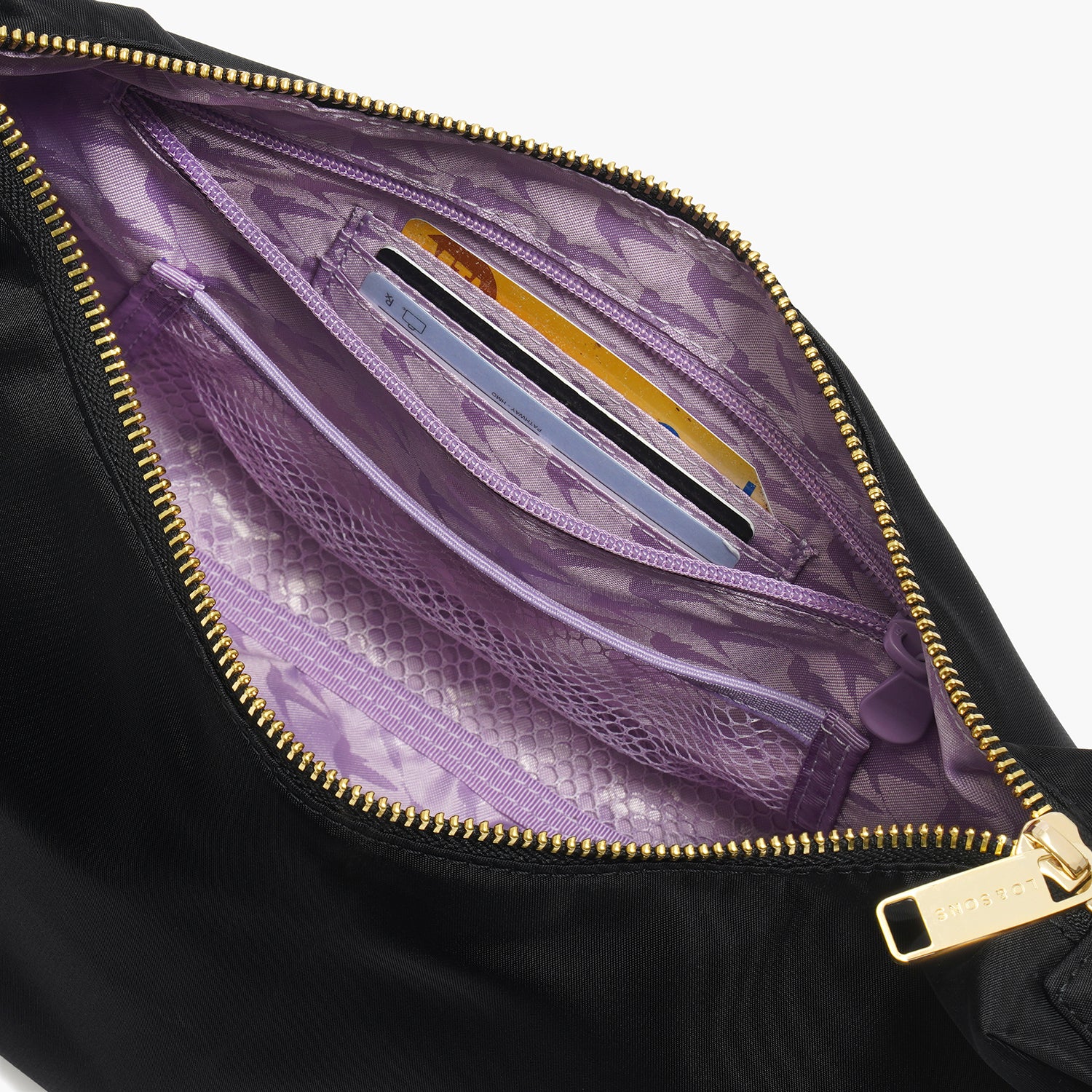 Aoyama 2 - Nylon - Black / Gold / Lavender - Image 8