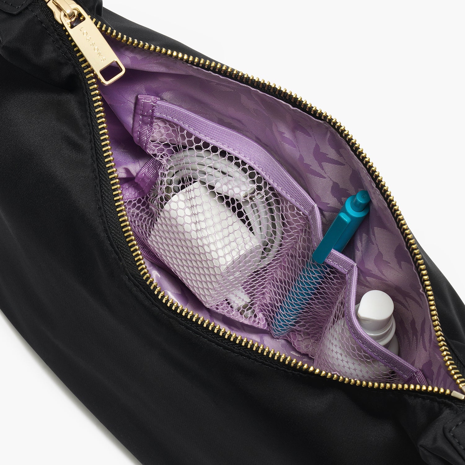 Aoyama 2 - Nylon - Black / Gold / Lavender - Image 9