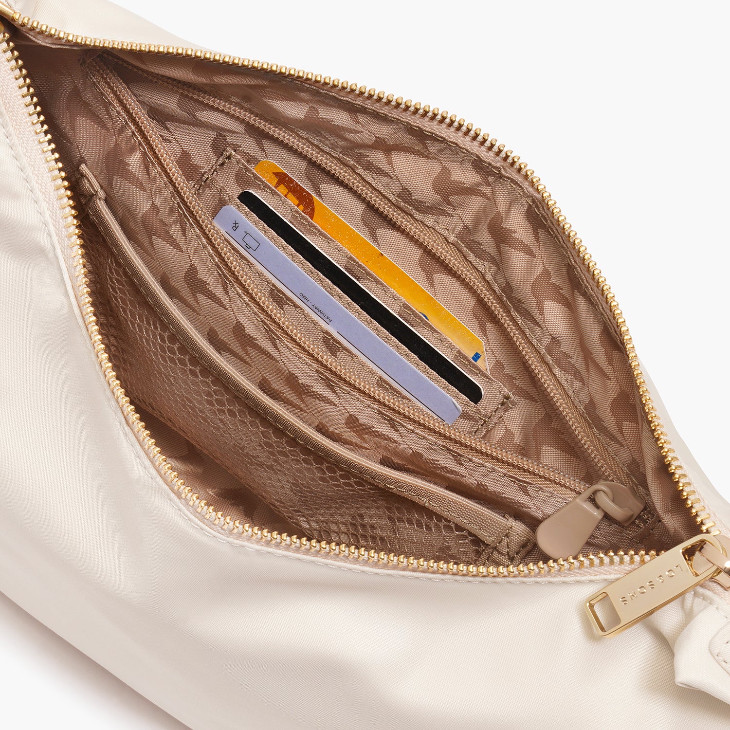Aoyama 2 - Nylon - Ivory / Gold / Camel - Image 8