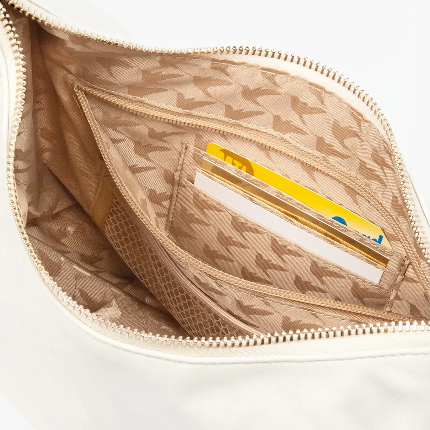 Aoyama - Sheepskin Leather - Ivory / Gold / Camel - Image 10