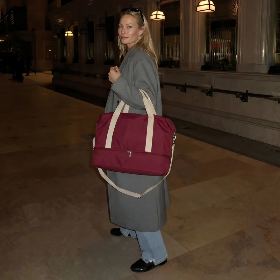 Catalina Deluxe Large - Eco Friendly Canvas - Cabernet - Image 3
