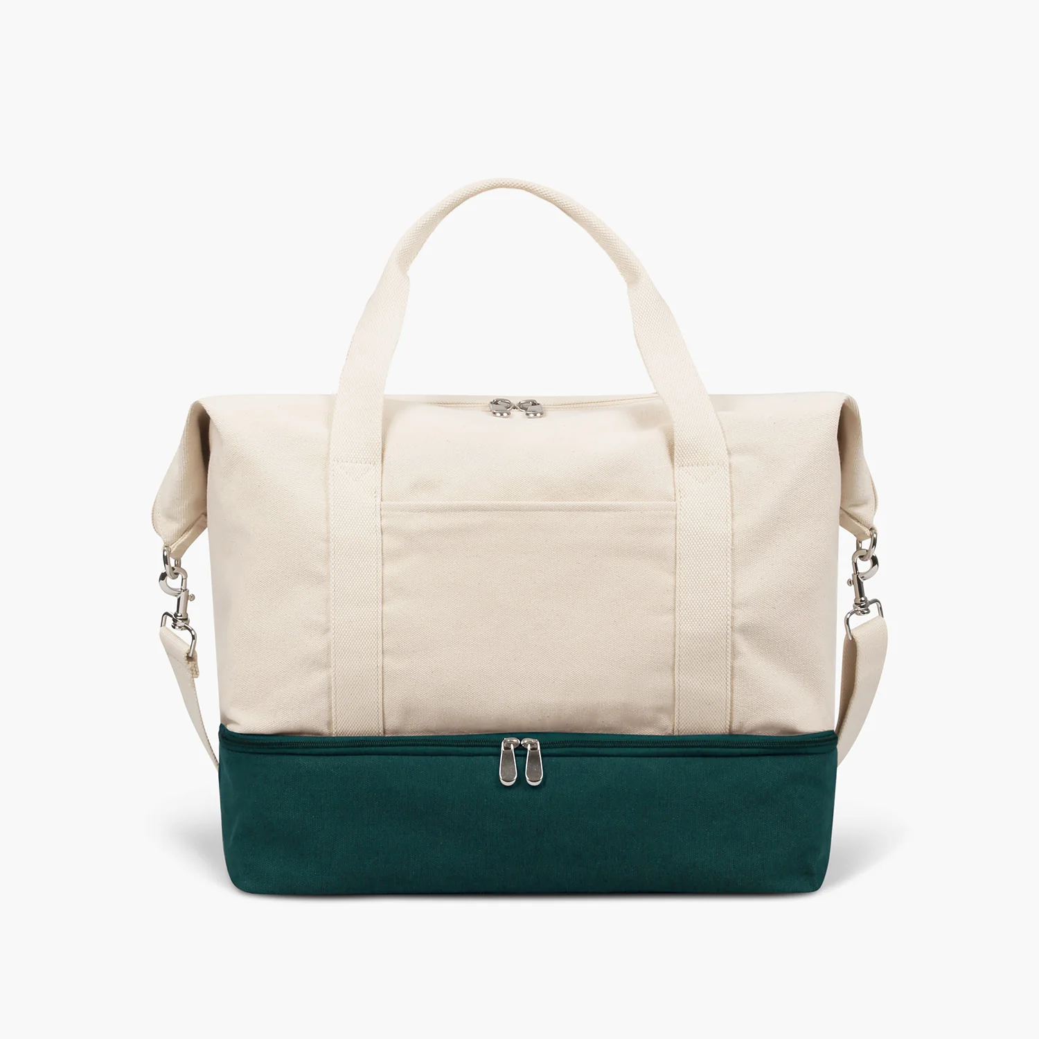 Catalina Deluxe Small - Eco Friendly Canvas - Dark Green Colorblock - Image 4