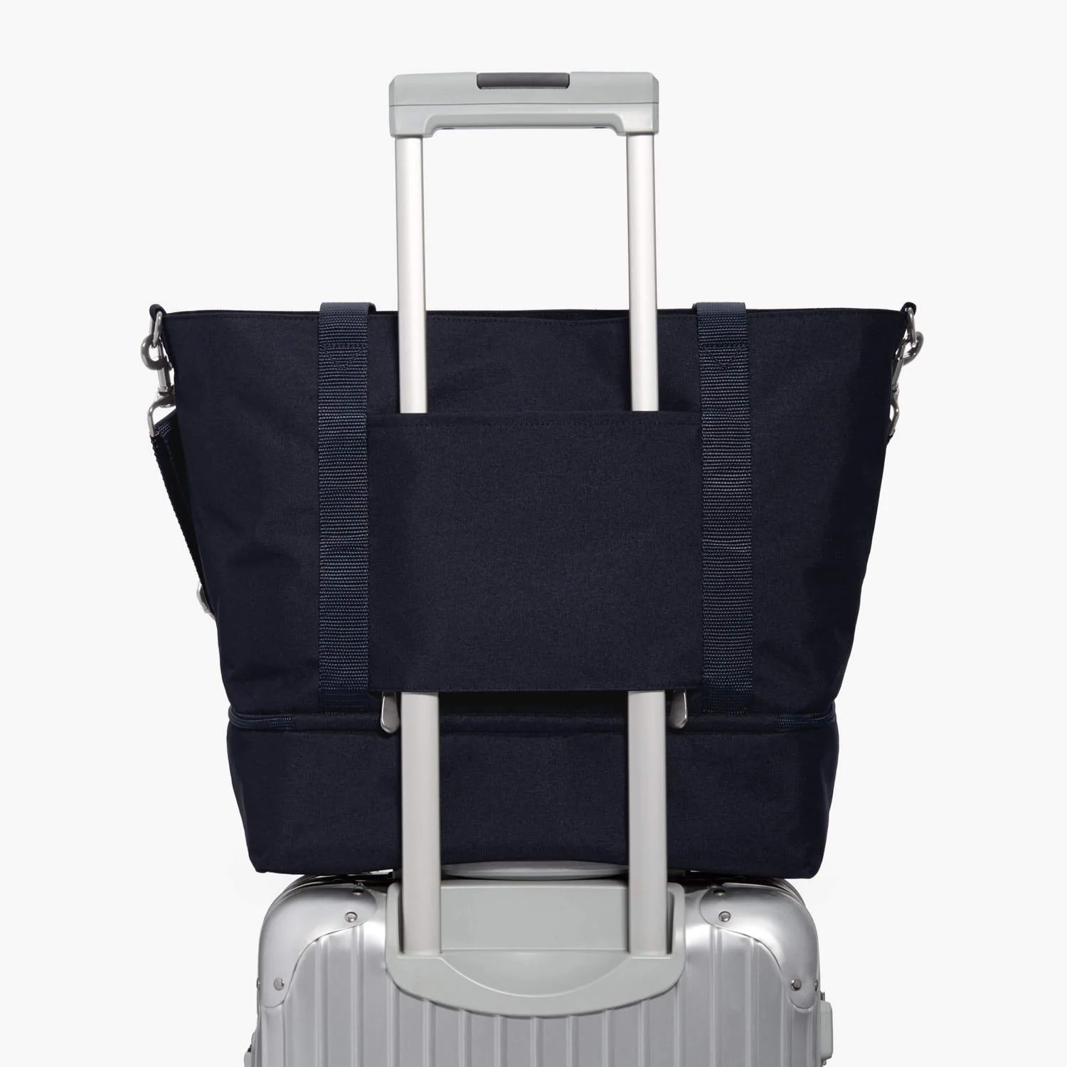 Catalina Deluxe Tote - 600D Recycled Poly - Deep Navy - Image 4