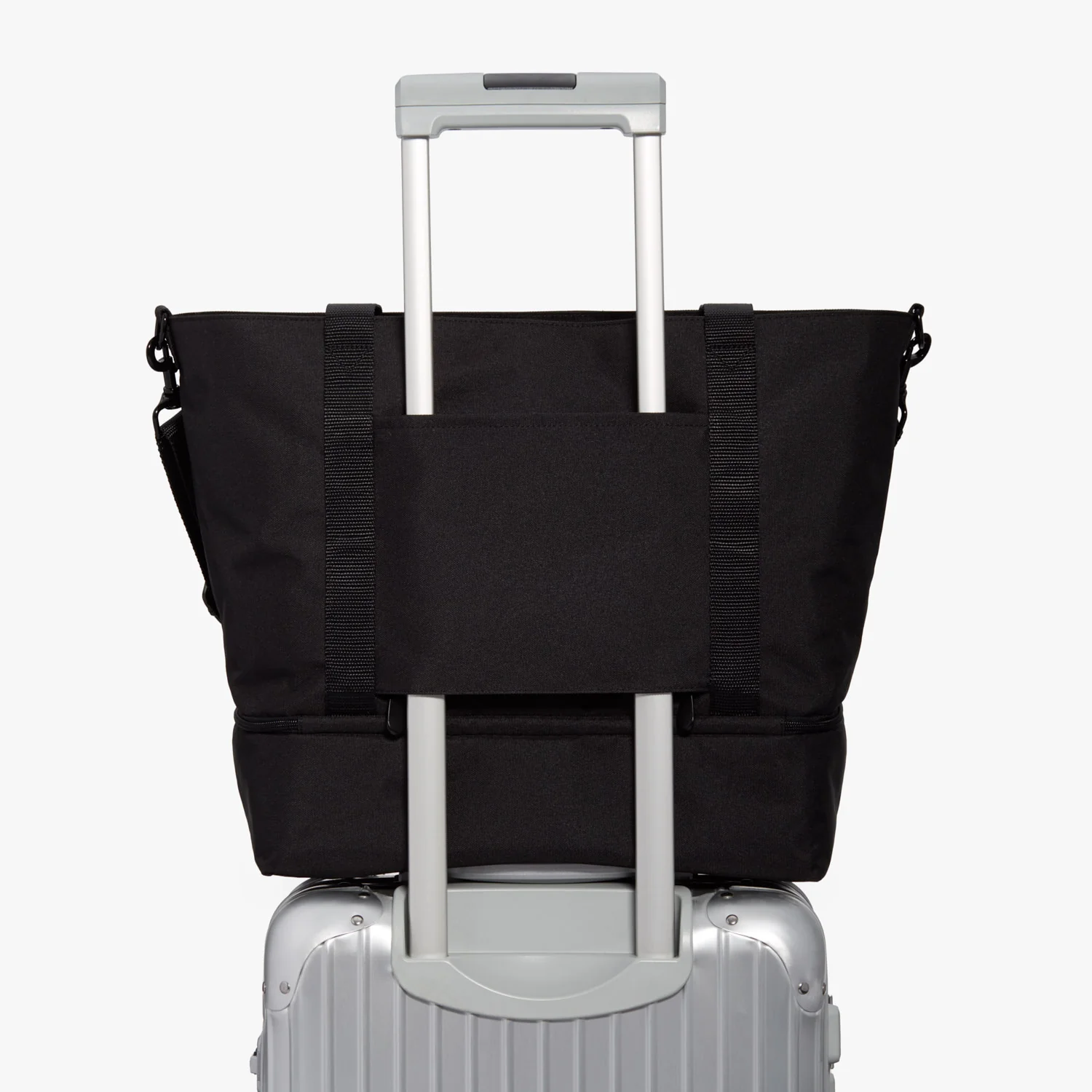 Catalina Deluxe Tote - 600D Recycled Poly - Onyx - Image 5