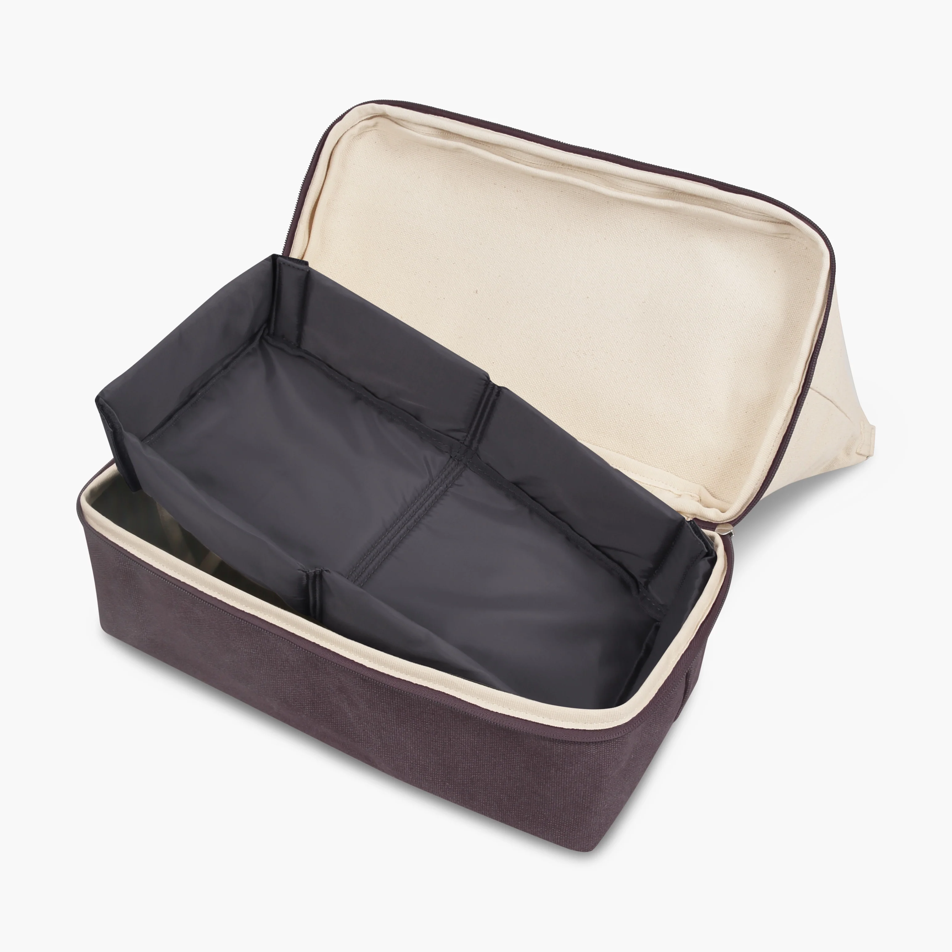 Catalina Deluxe Tote - Eco Friendly Canvas - Thistle Colorblock - Image 2