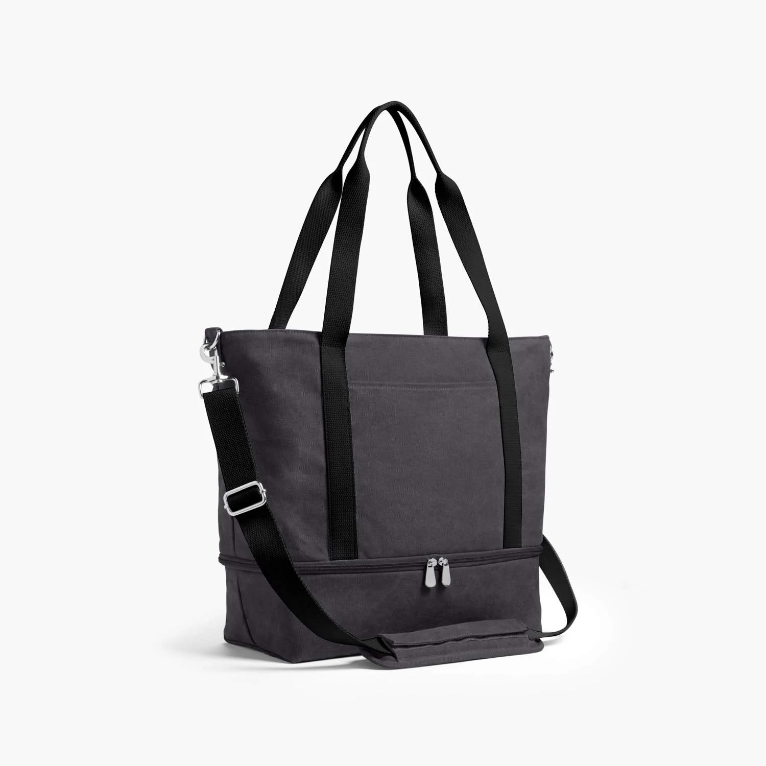 Catalina Deluxe Tote - Eco Friendly Canvas - Midnight Ash - Image 4