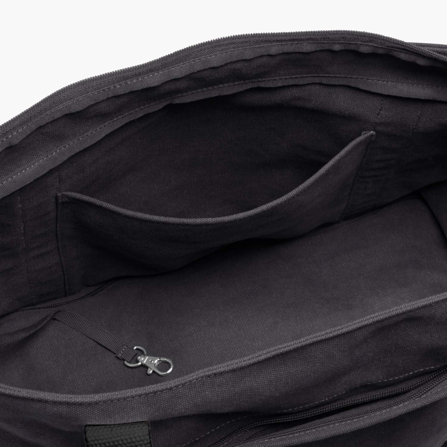 Catalina Deluxe Tote - Eco Friendly Canvas - Midnight Ash - Image 6