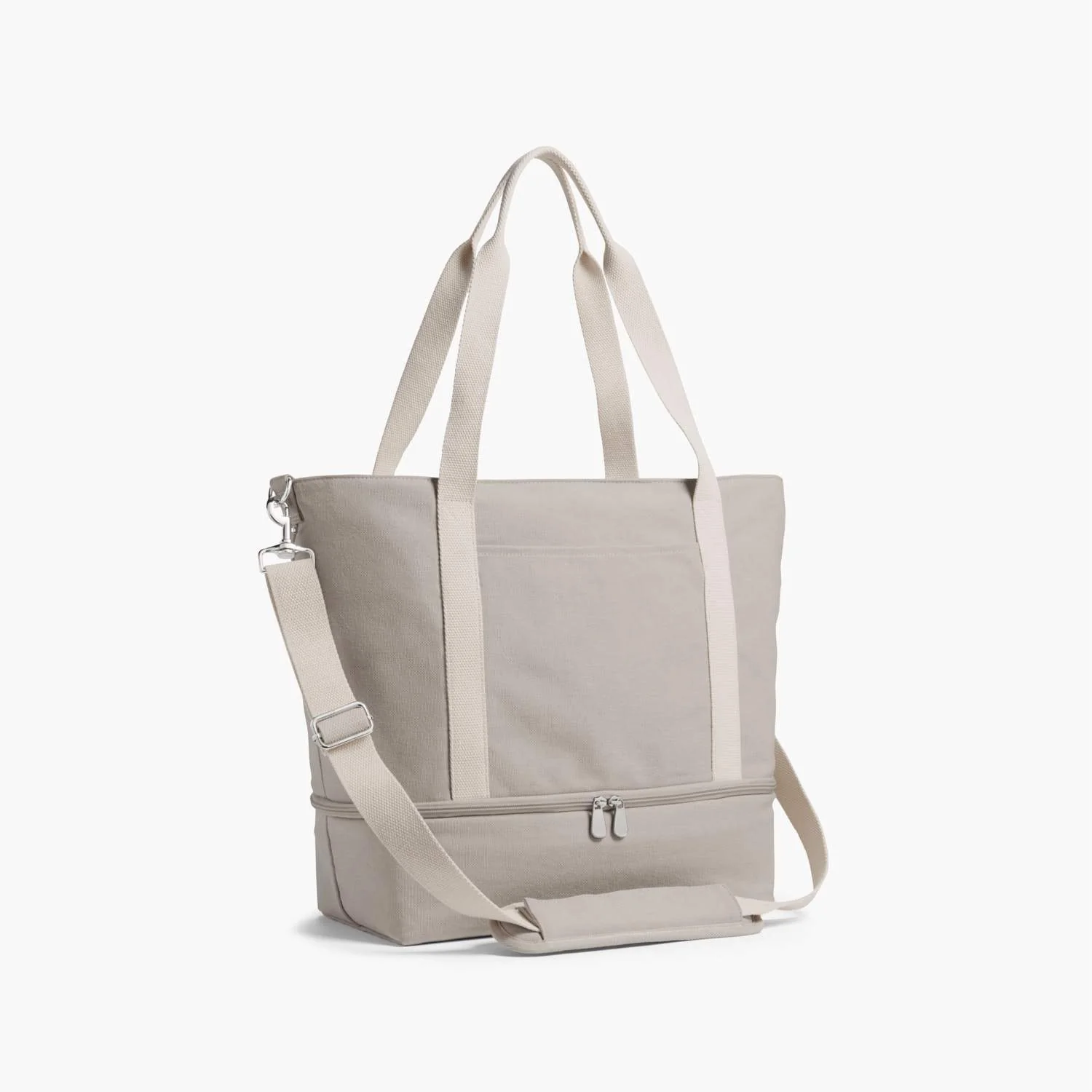 Catalina Deluxe Tote - Eco Friendly Canvas - Dove Grey - Image 5