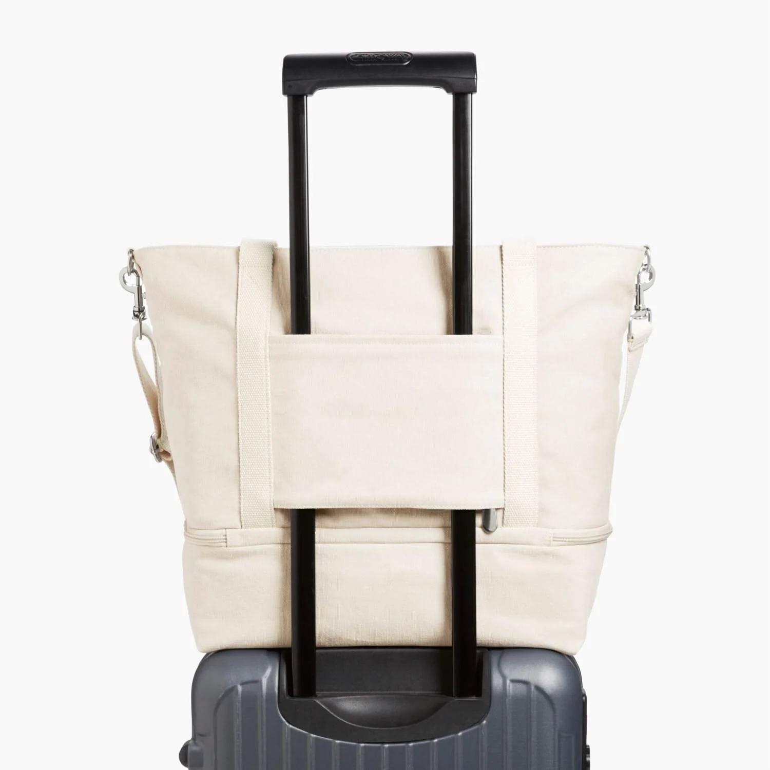 Catalina Deluxe Tote - Eco Friendly Canvas - Natural - Image 6