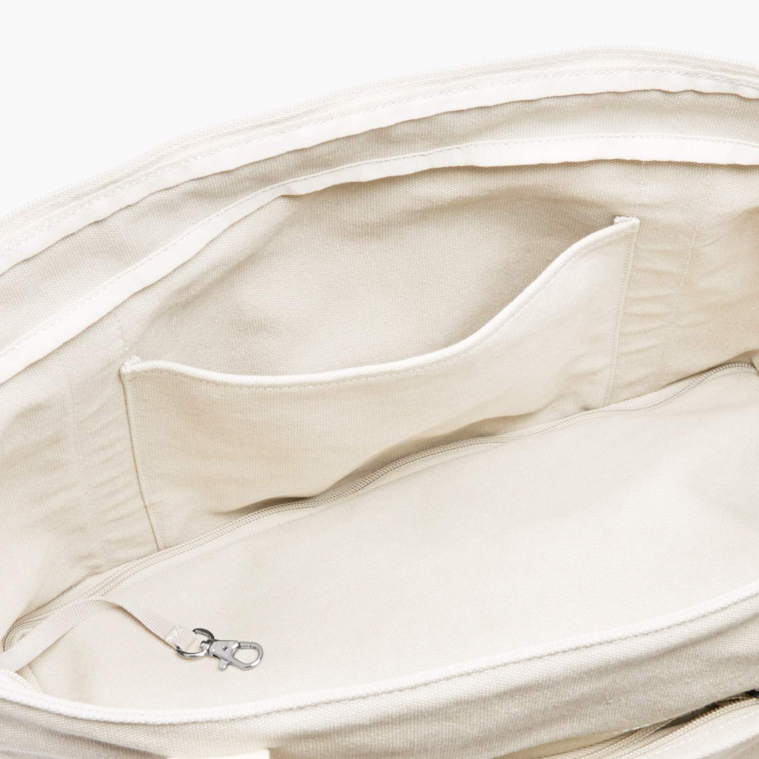 Catalina Deluxe Tote - Eco Friendly Canvas - Natural - Image 8