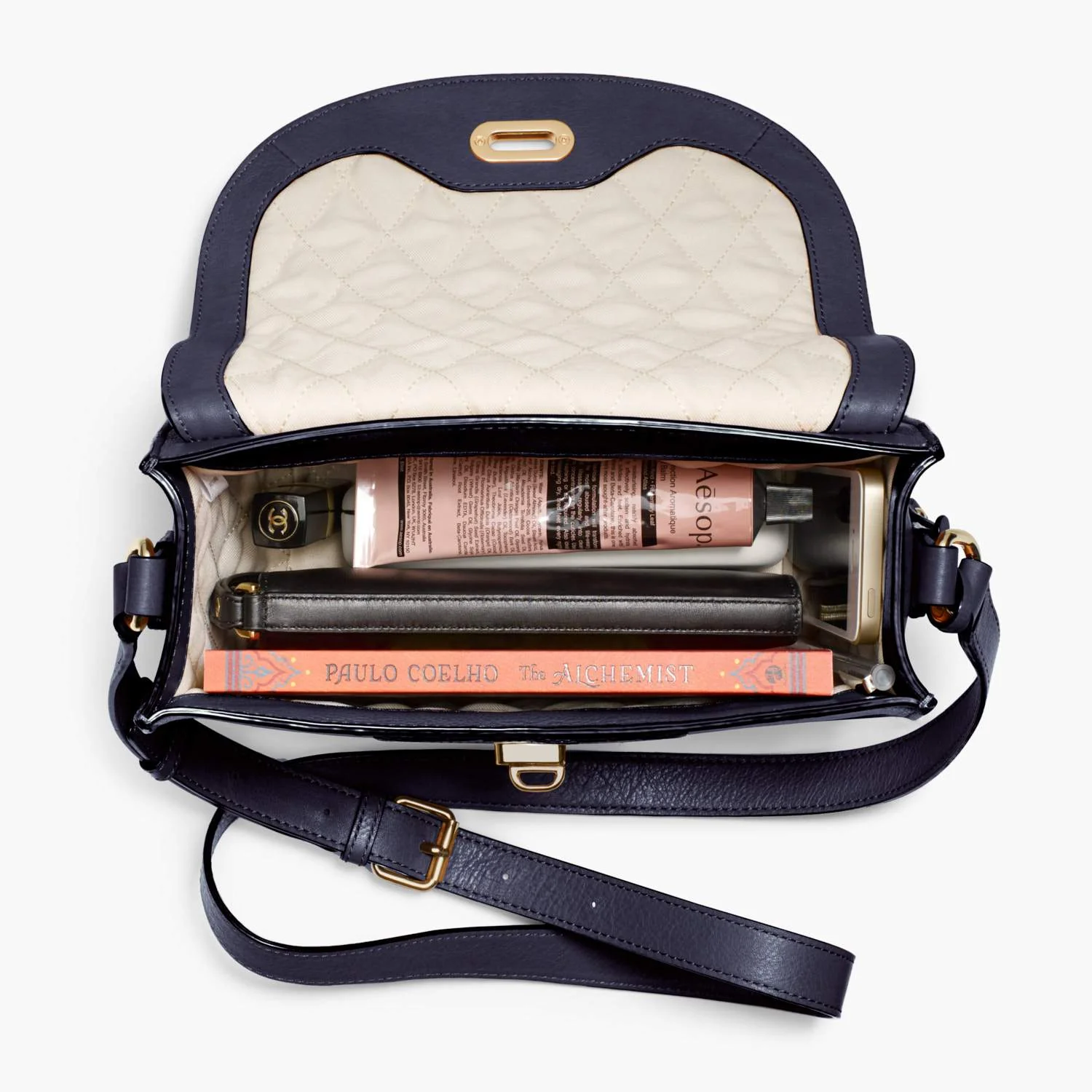 Claremont - Full Grain Leather - Deep Navy - Image 3
