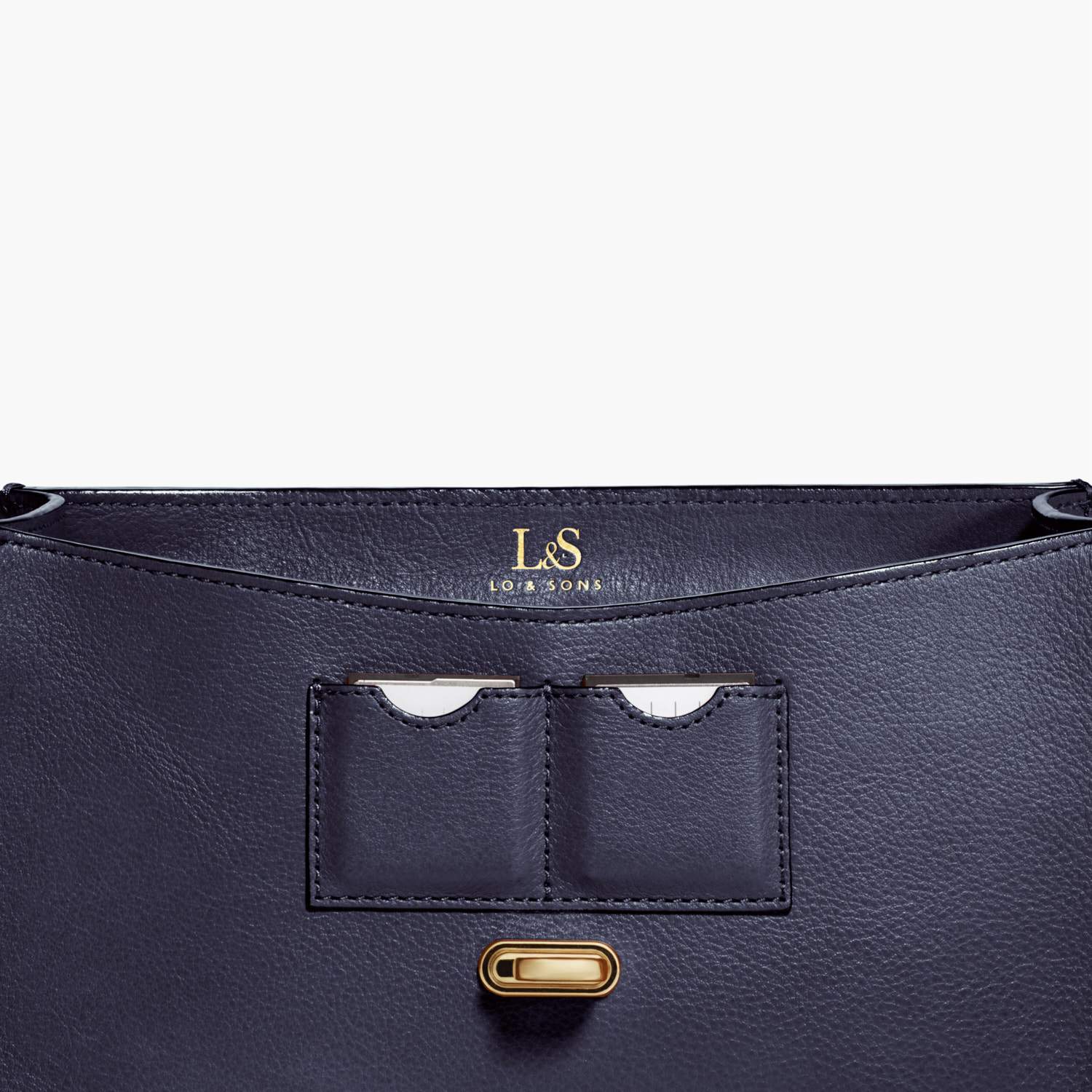 Claremont - Full Grain Leather - Deep Navy - Image 7