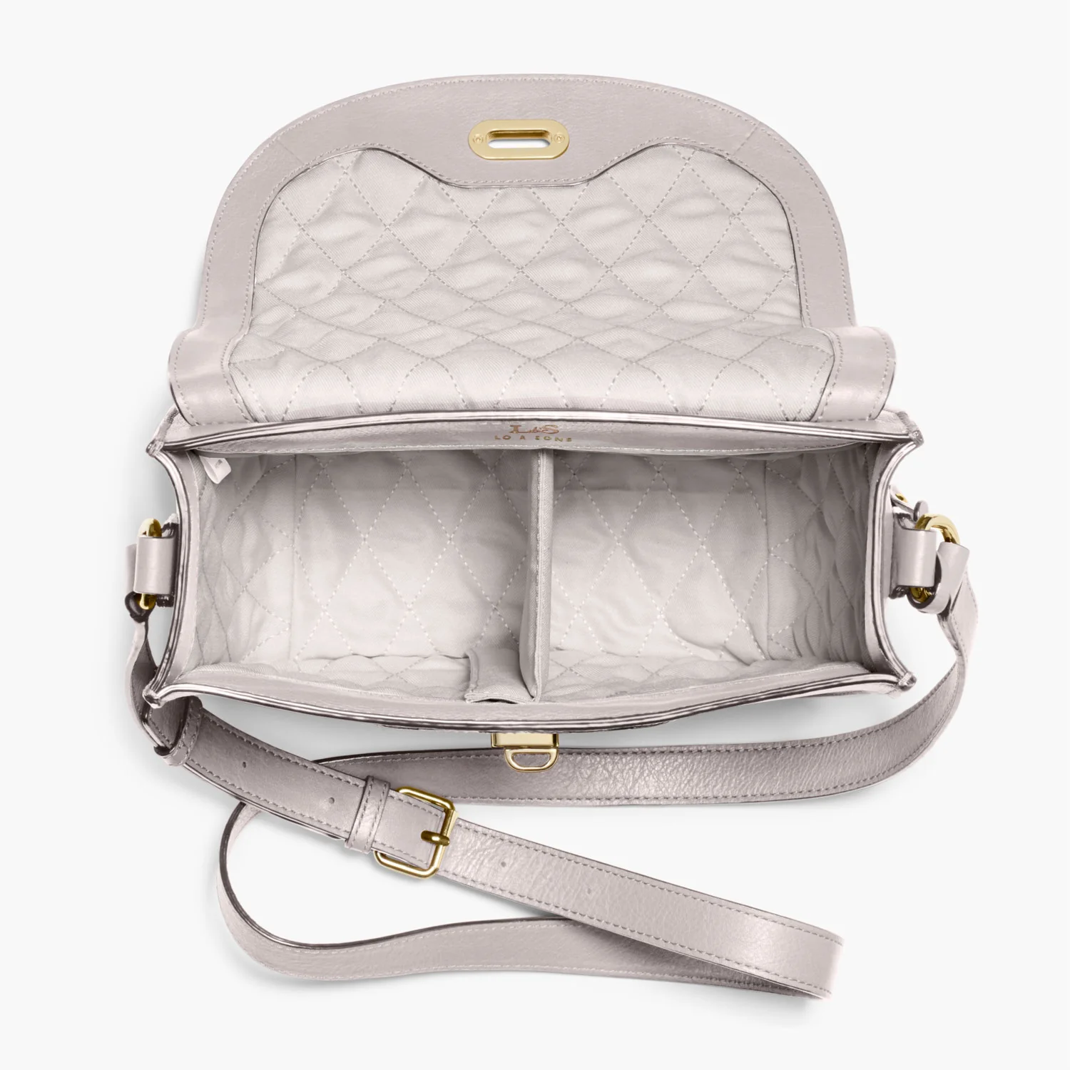 Claremont - Full Grain Leather - Light Grey - Image 3