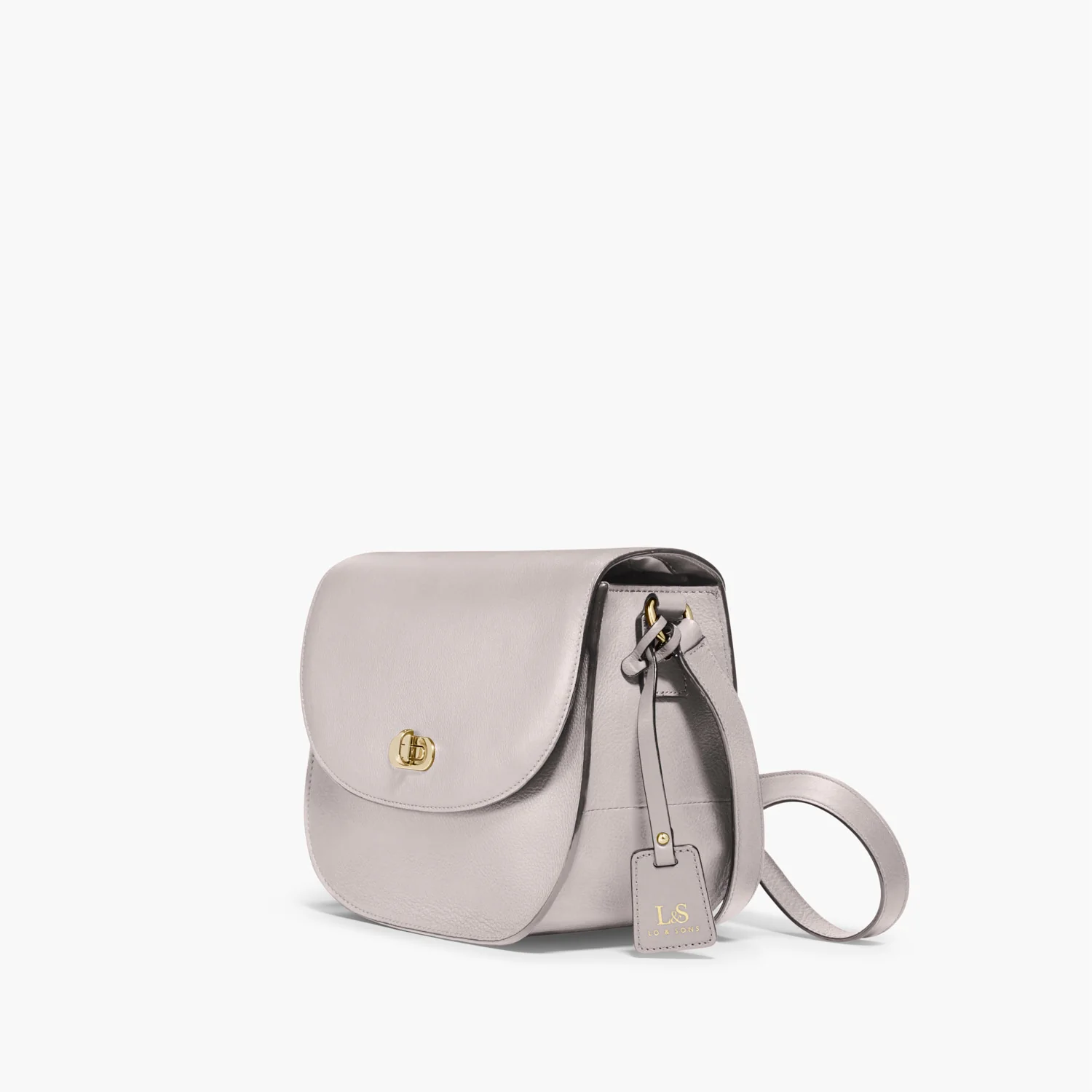 Claremont - Full Grain Leather - Light Grey - Image 6