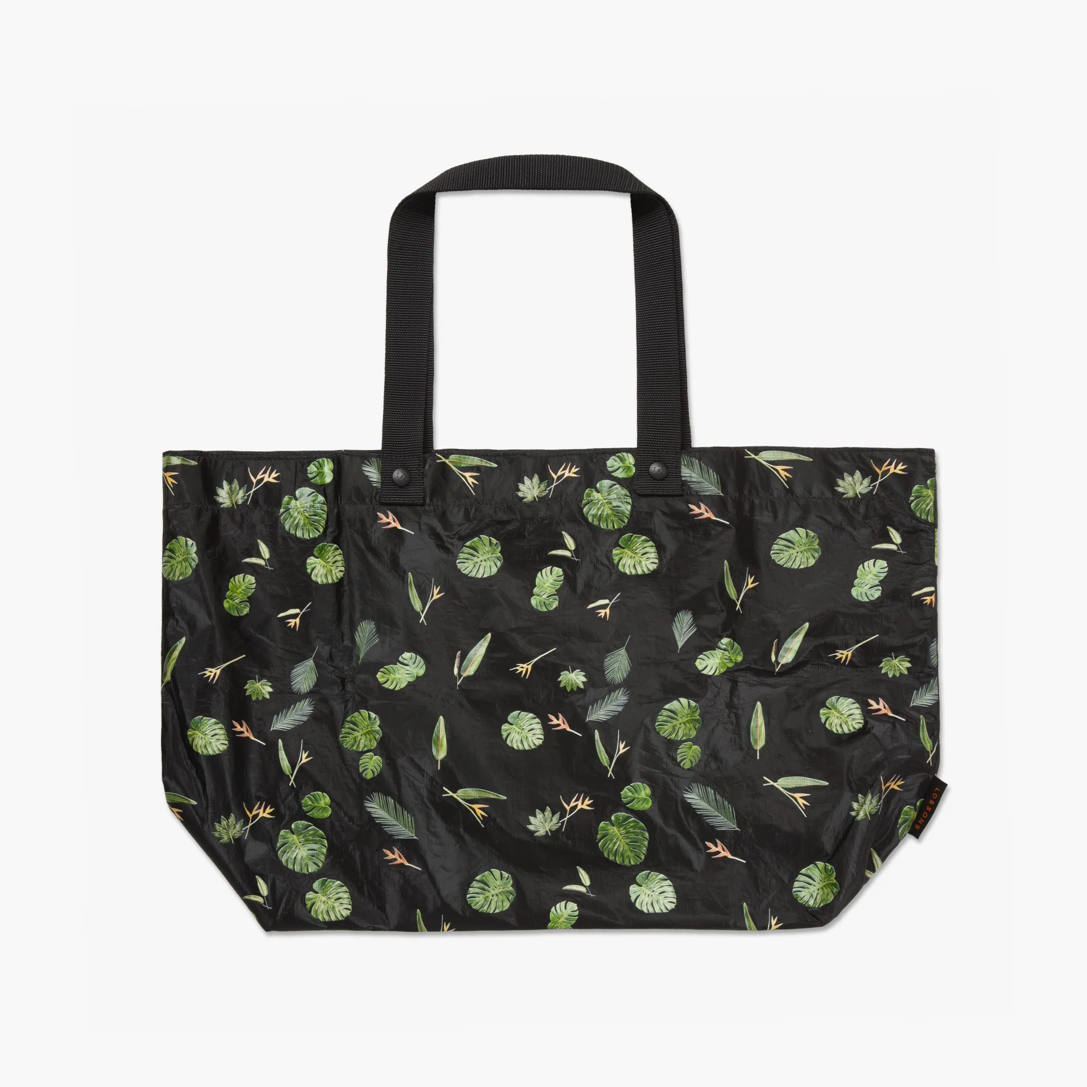 Del Mar Packable Tote Large - Tyvek - Leaf Print