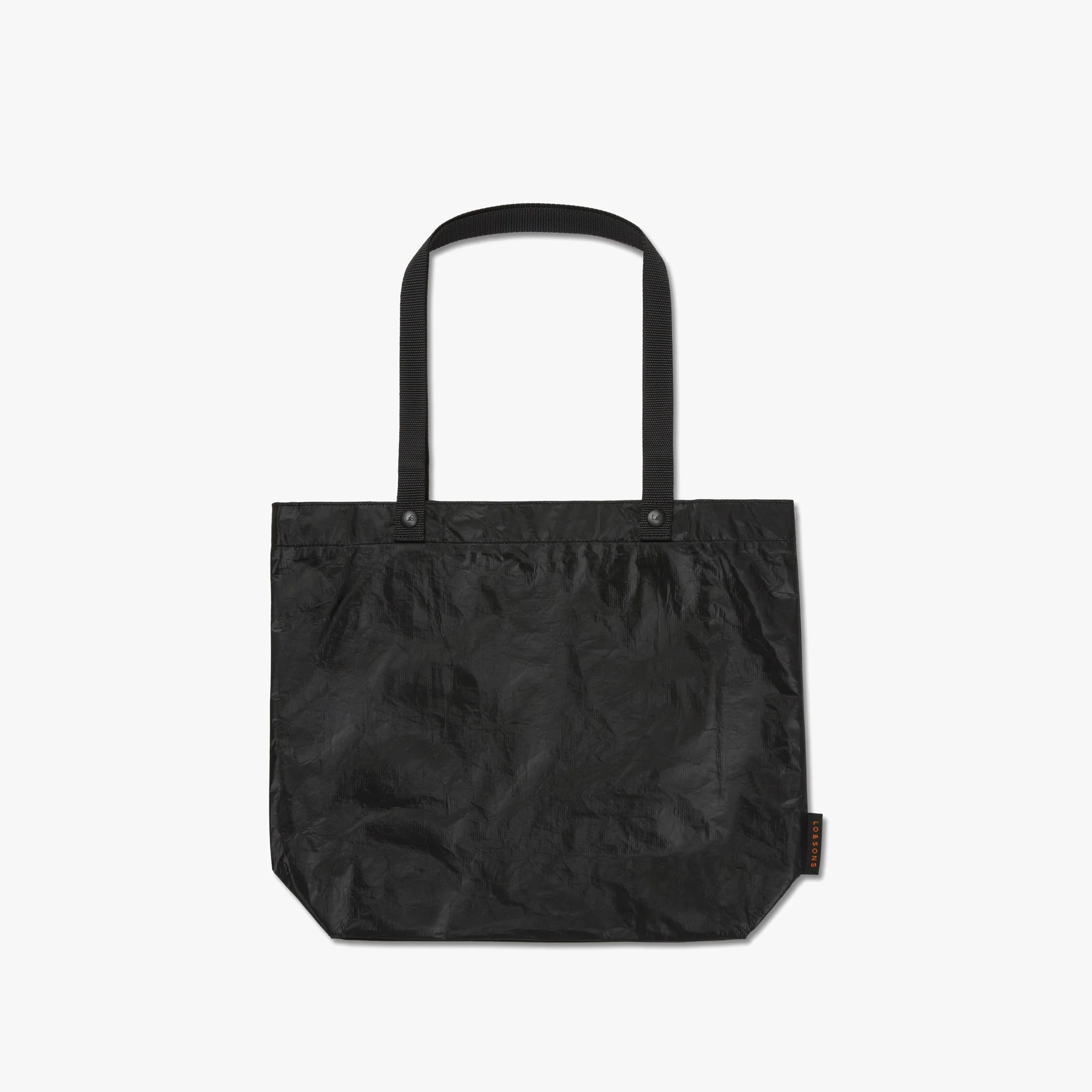 Del Mar Packable Tote Small - Tyvek - Black