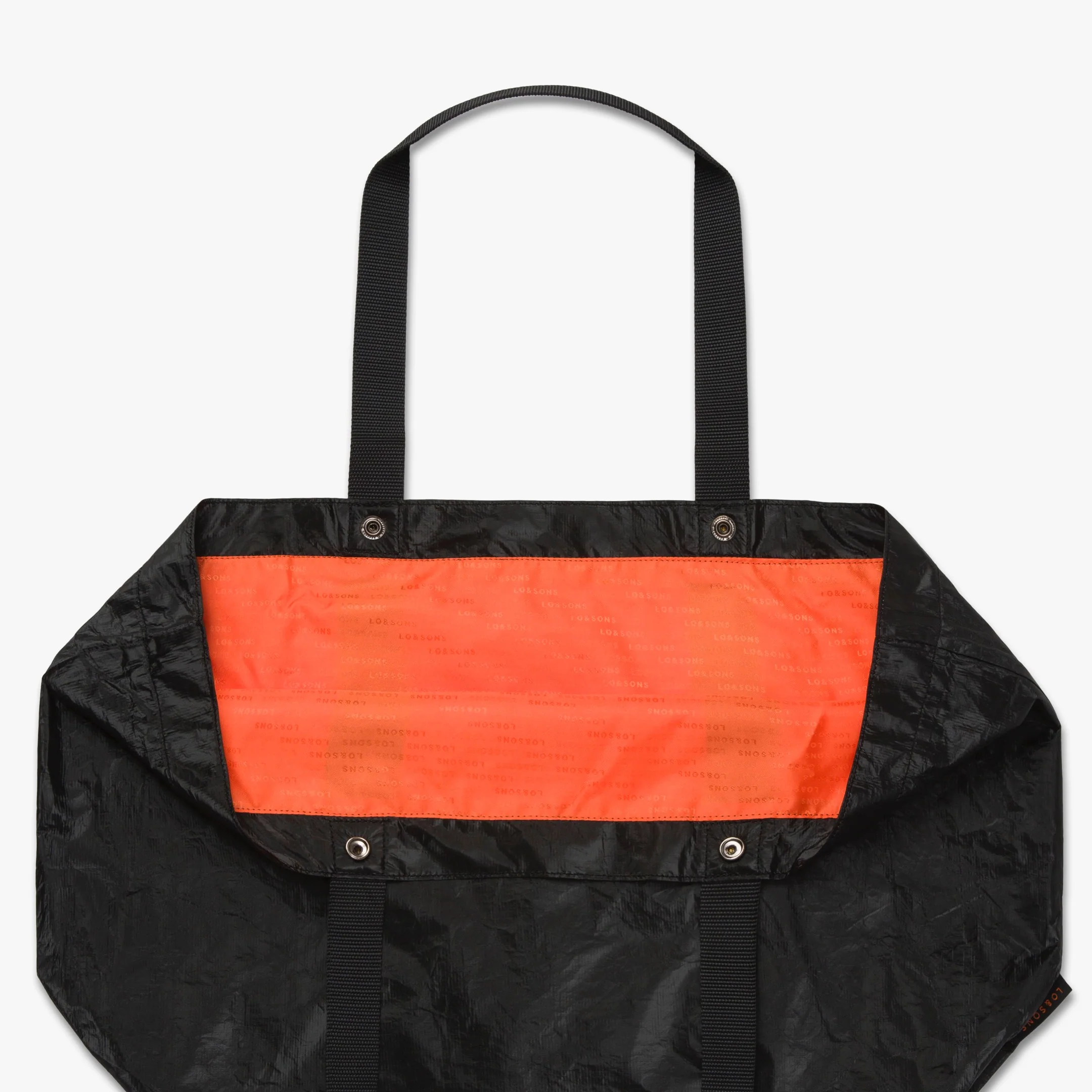 Del Mar Packable Tote Large - Tyvek - Black - Image 4