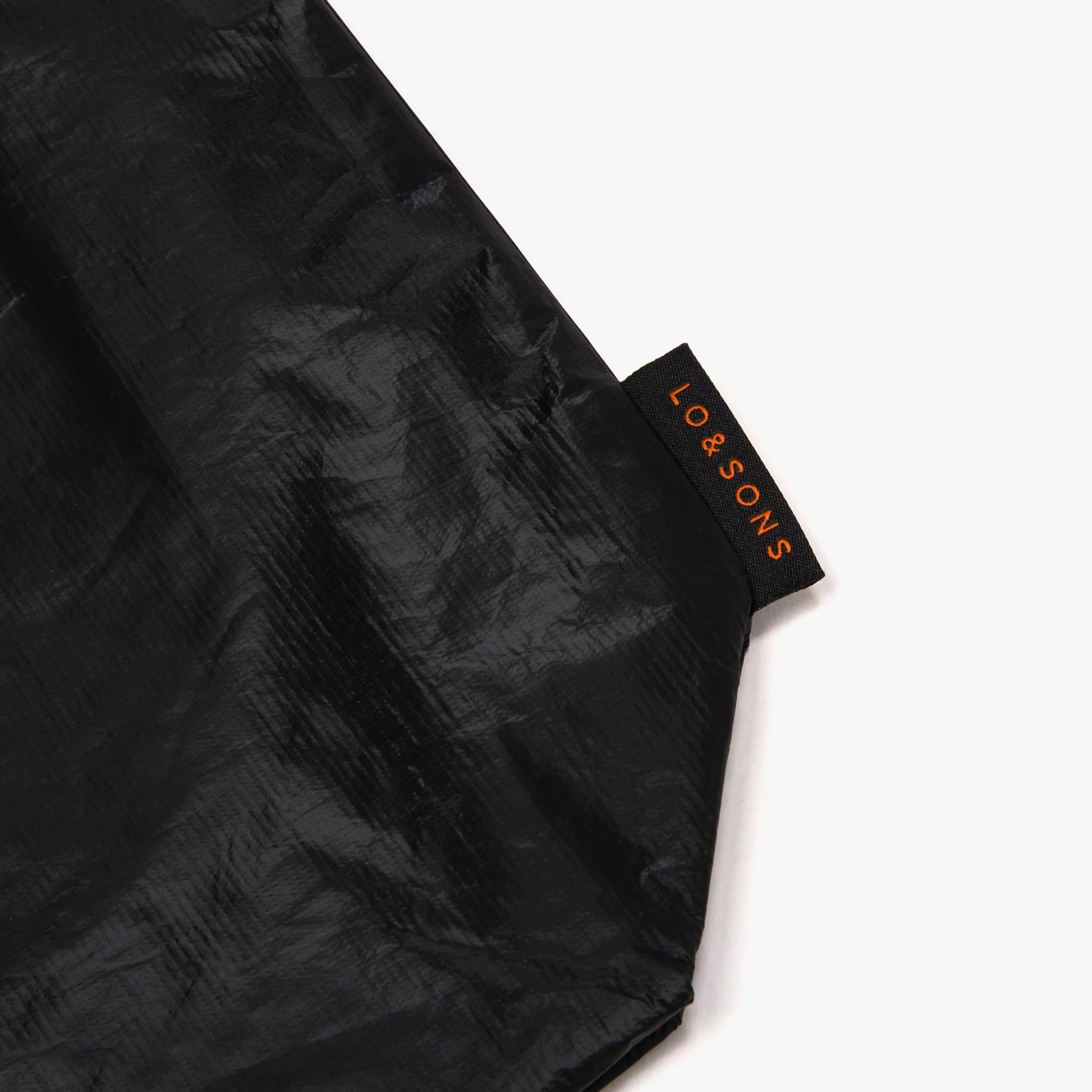 Del Mar Packable Tote Large - Tyvek - Black - Image 6