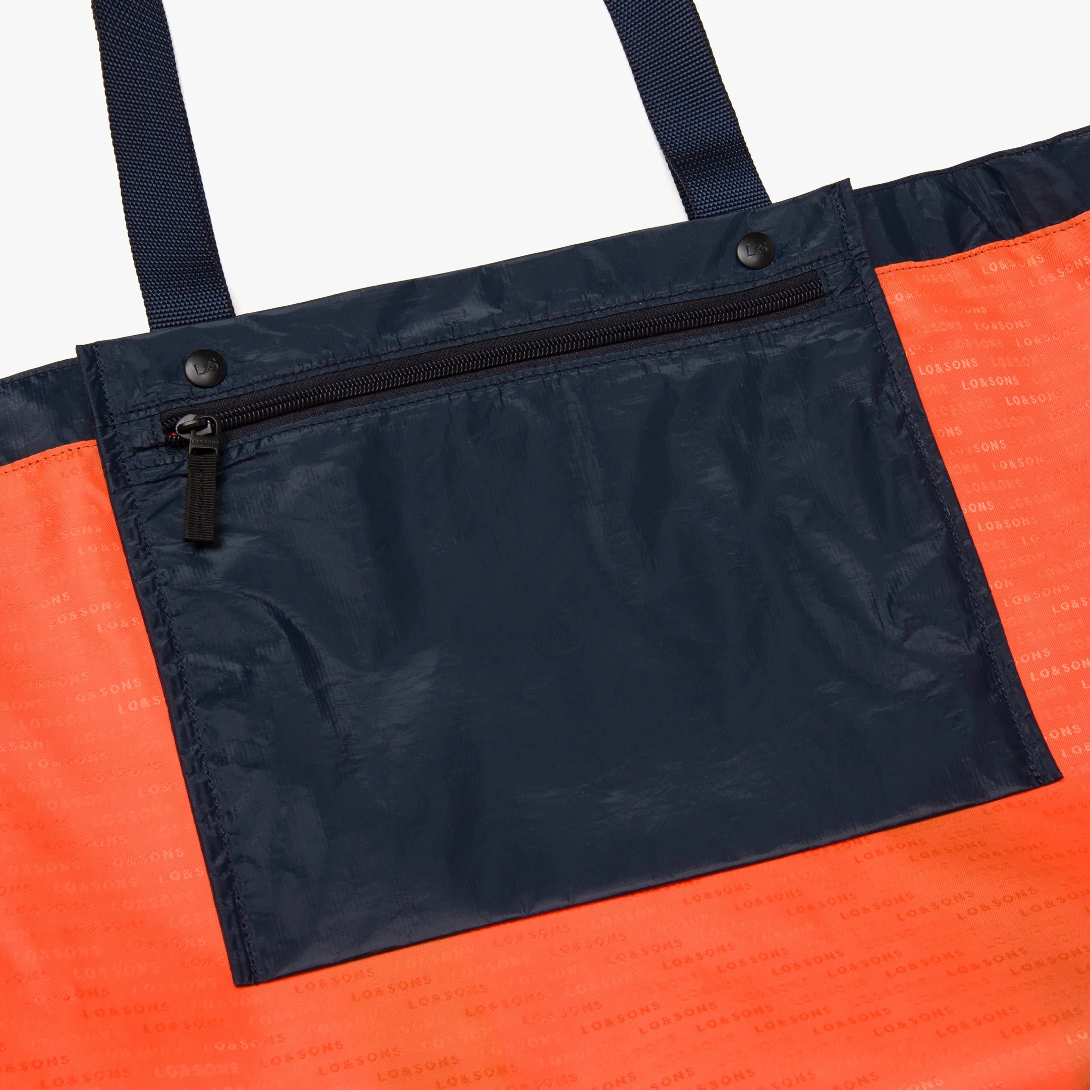Del Mar Packable Tote Large - Tyvek - Navy - Image 3