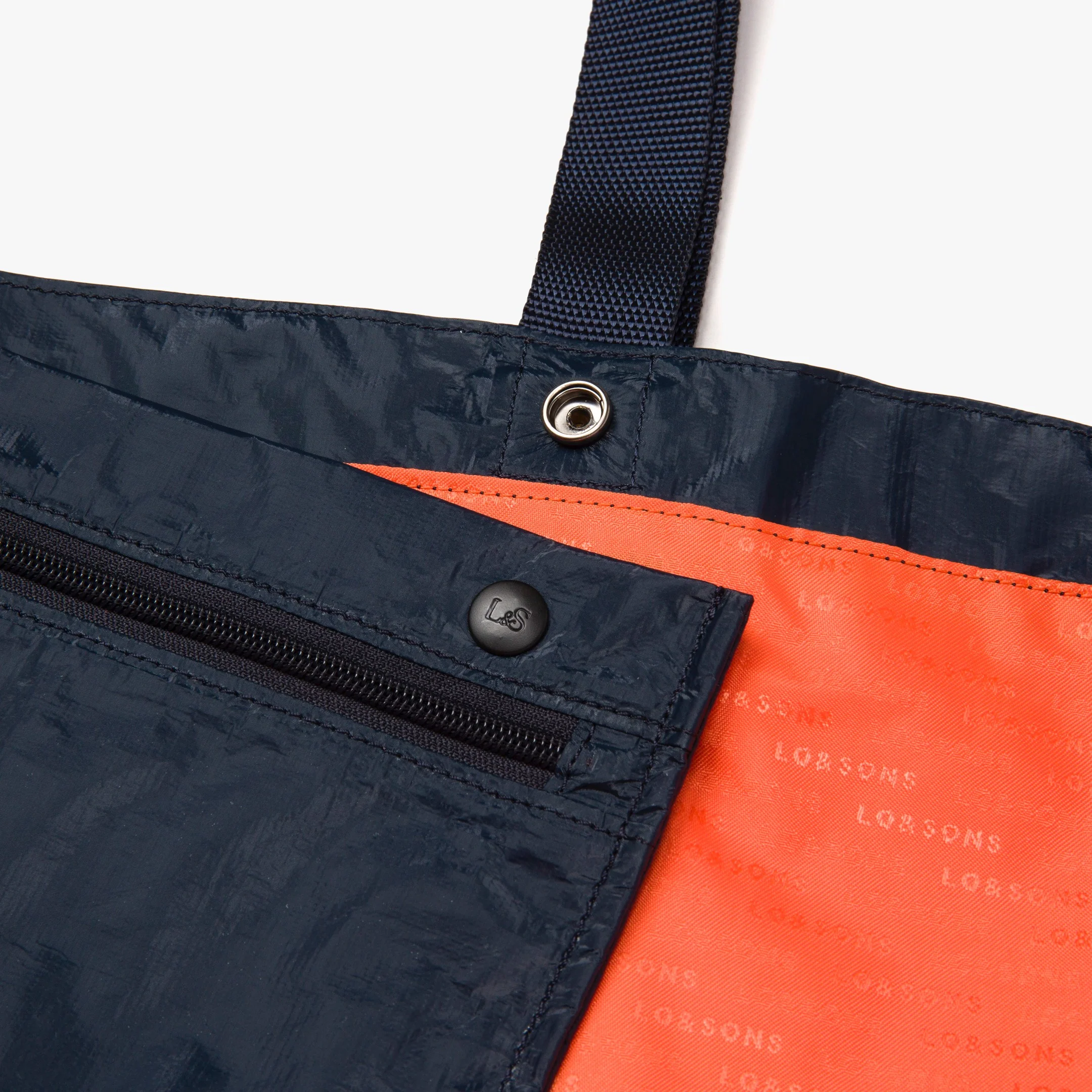 Del Mar Packable Tote Large - Tyvek - Navy - Image 5
