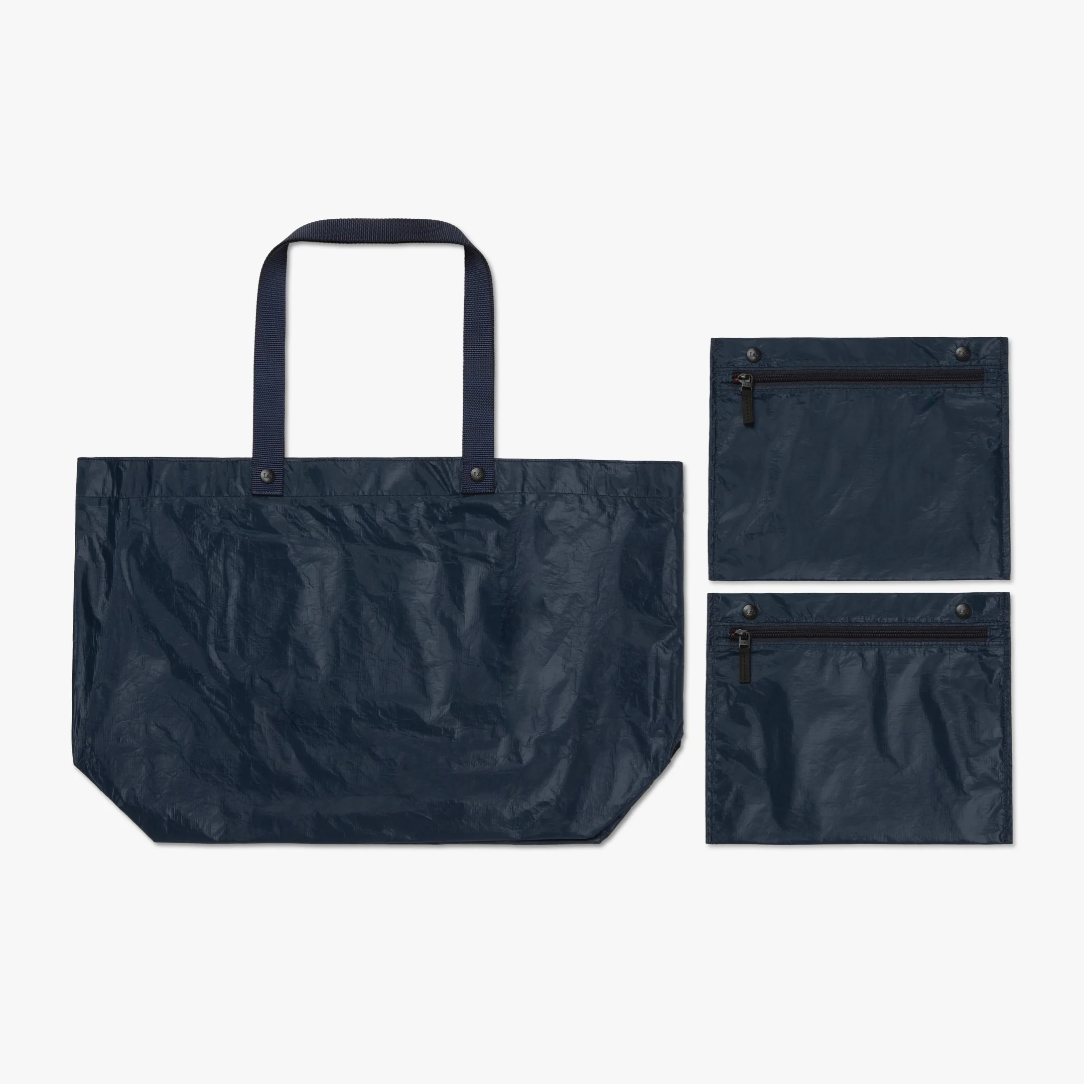 Del Mar Packable Tote Large - Tyvek - Navy - Image 7