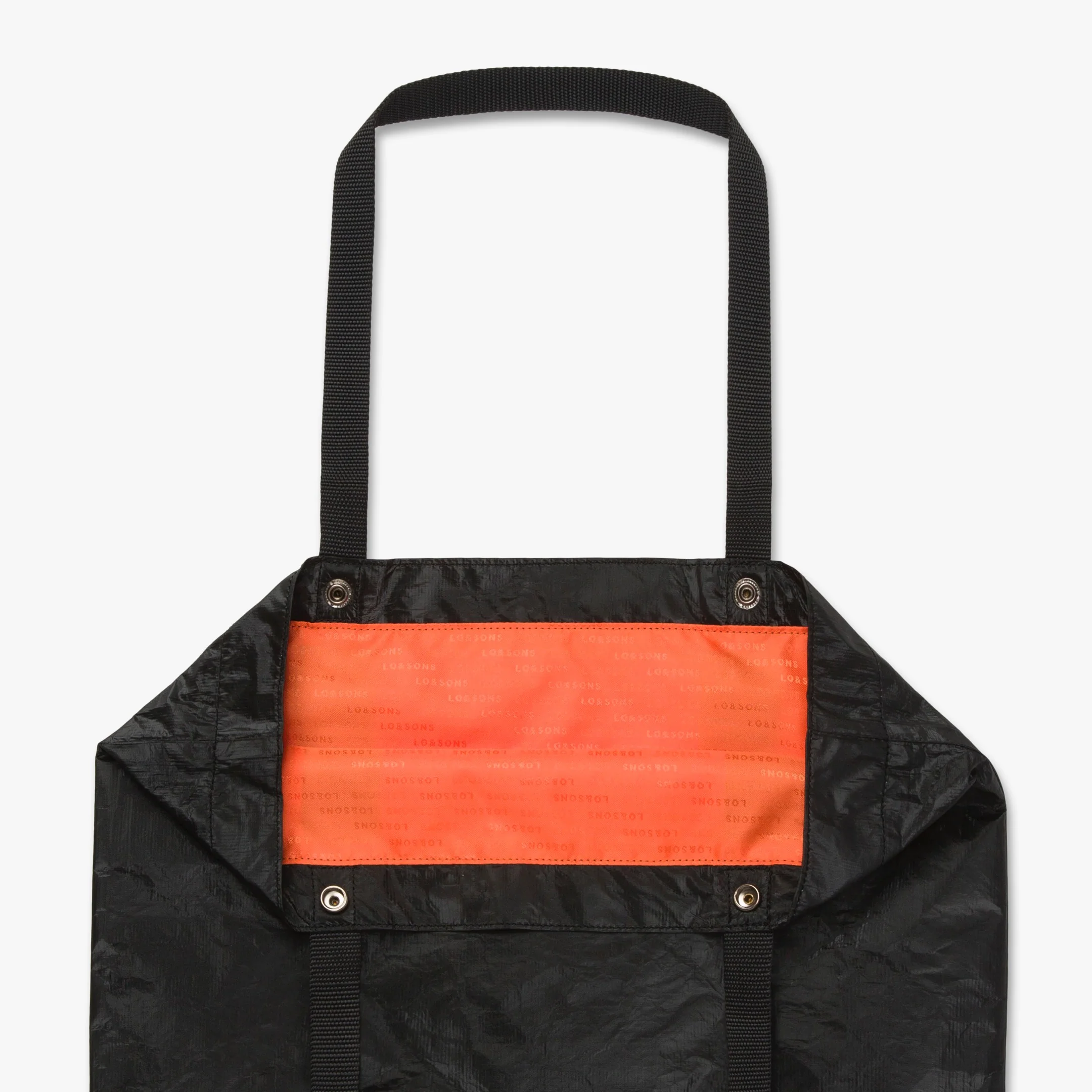 Del Mar Packable Tote Small - Tyvek - Black - Image 3