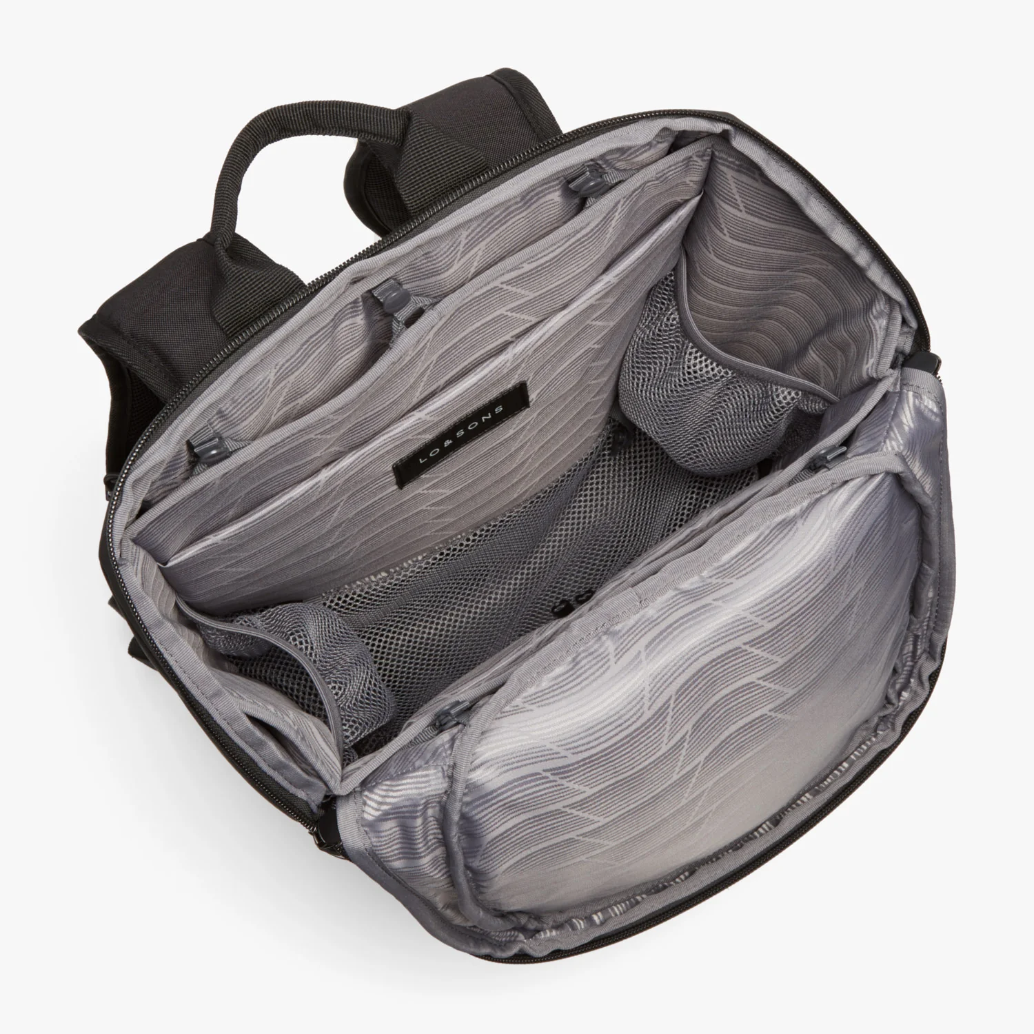 Hakuba - 600D Recycled Poly - Onyx / Black / Grey Wave - Image 7