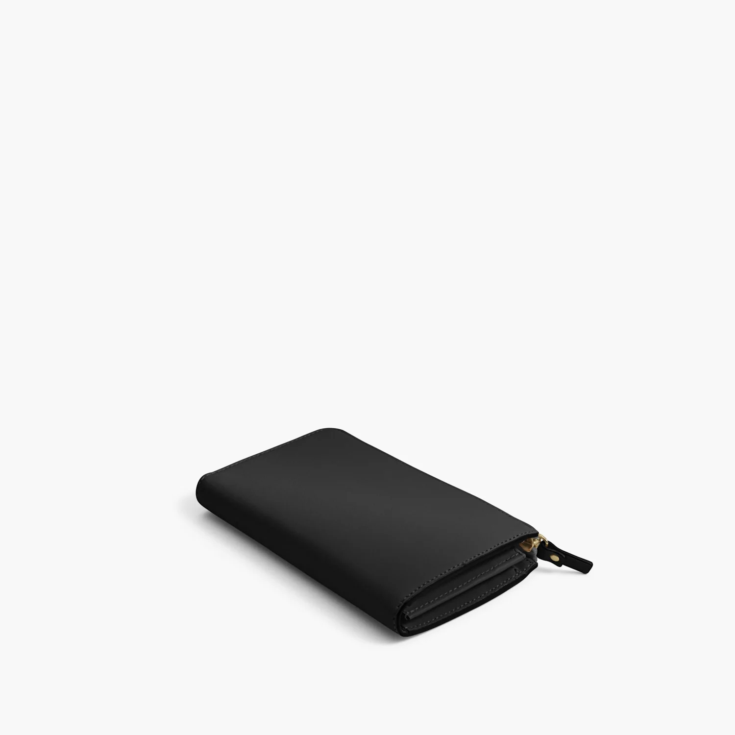 Magnolia Leather Wallet - Nappa Leather - Black / Gold / Grey - Image 8