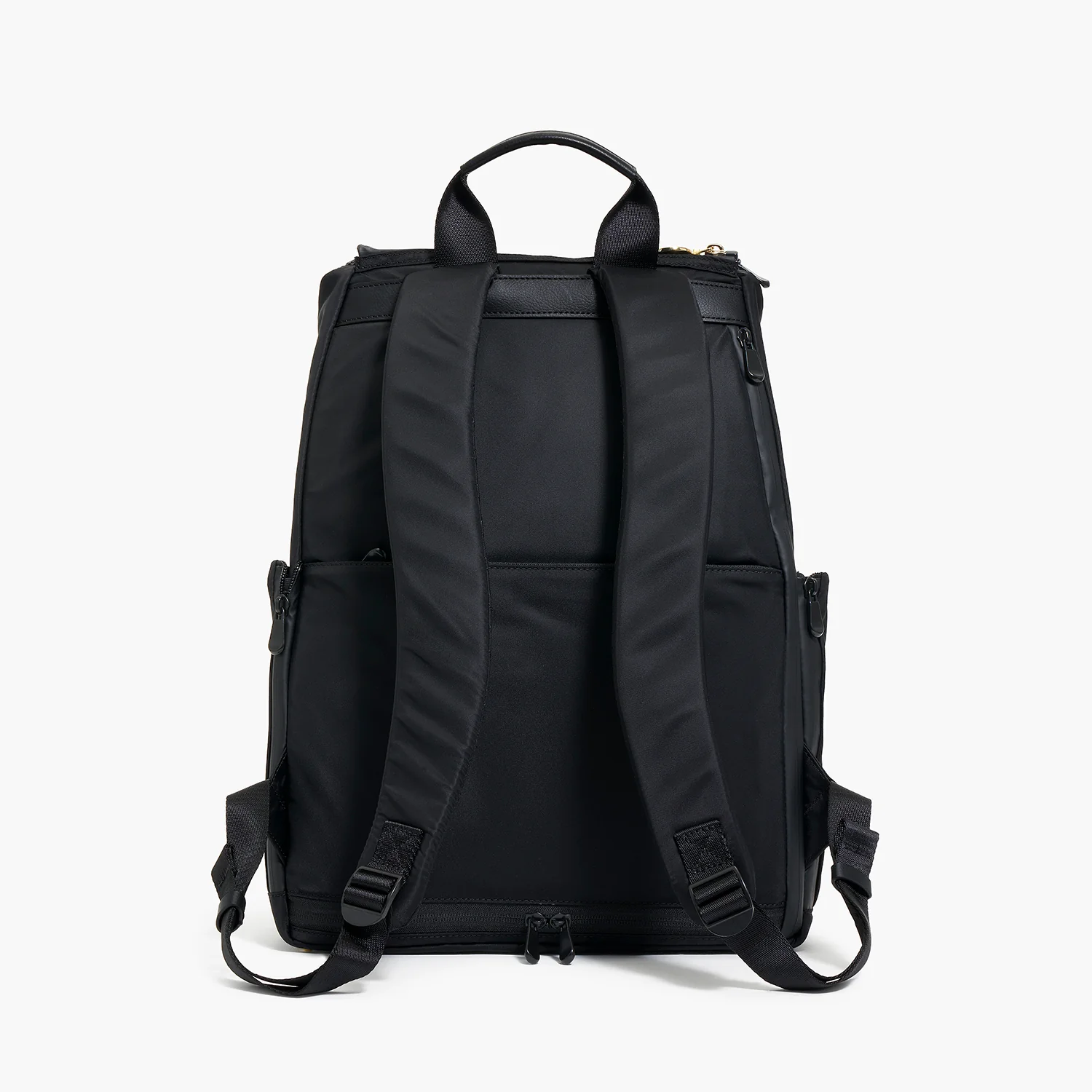 Melrose Rucksack - Recycled Nylon - Black / Gunmetal / Grey - Image 5
