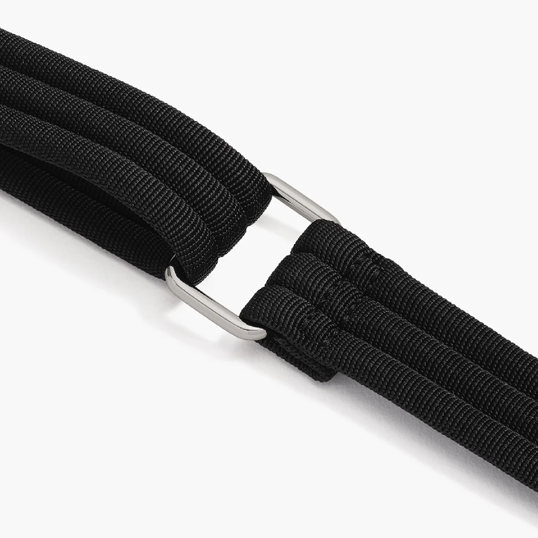 Nouvelle - Recycled Nylon - Black / Silver / Grey - Image 6