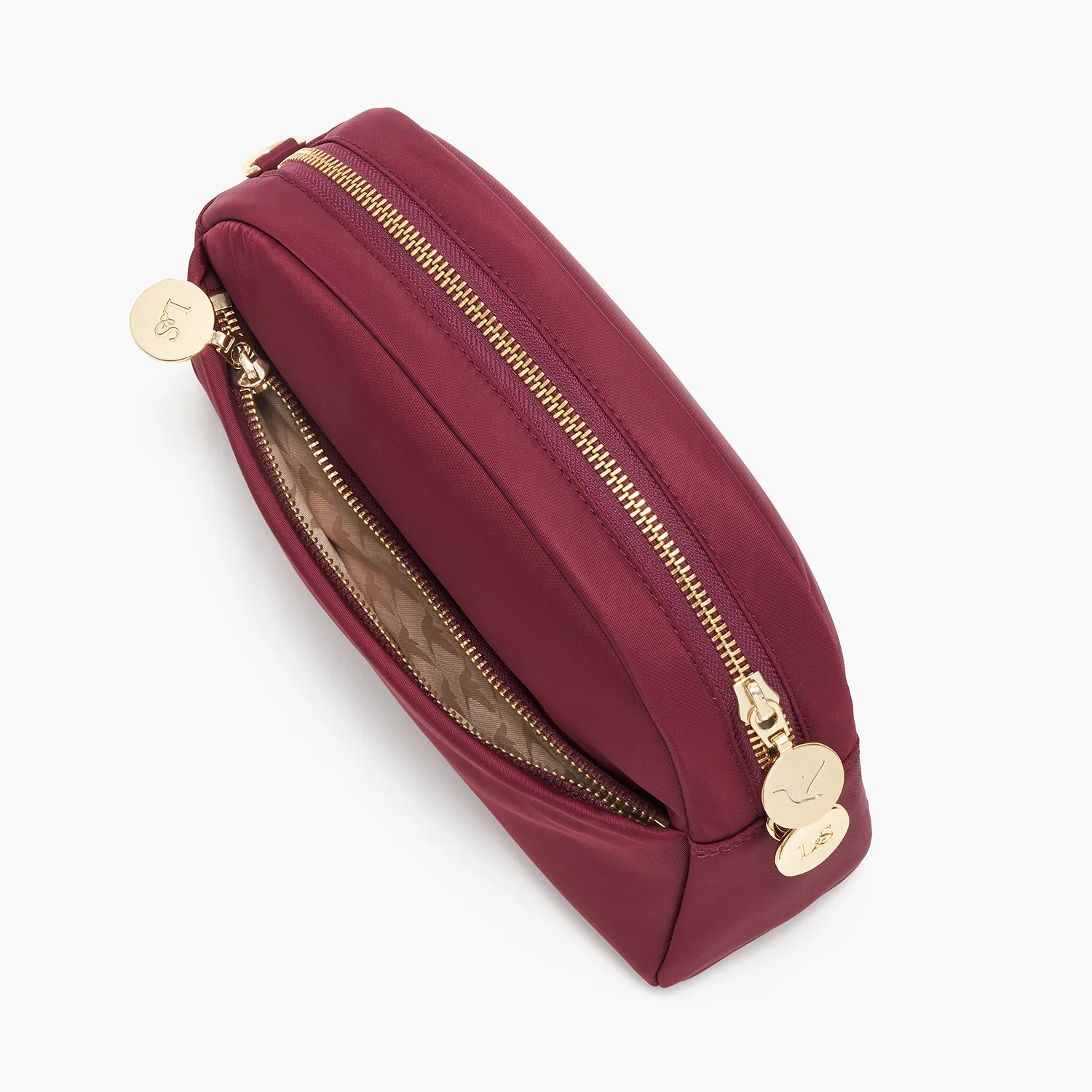 Nouvelle - Recycled Nylon - Cabernet / Gold / Camel - Image 5