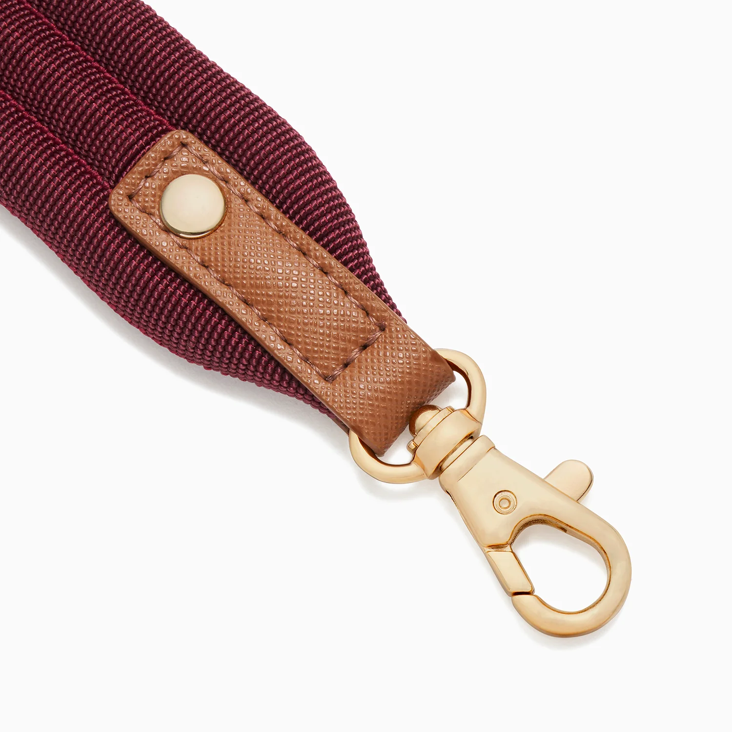Nouvelle - Recycled Nylon - Cabernet / Gold / Camel - Image 6