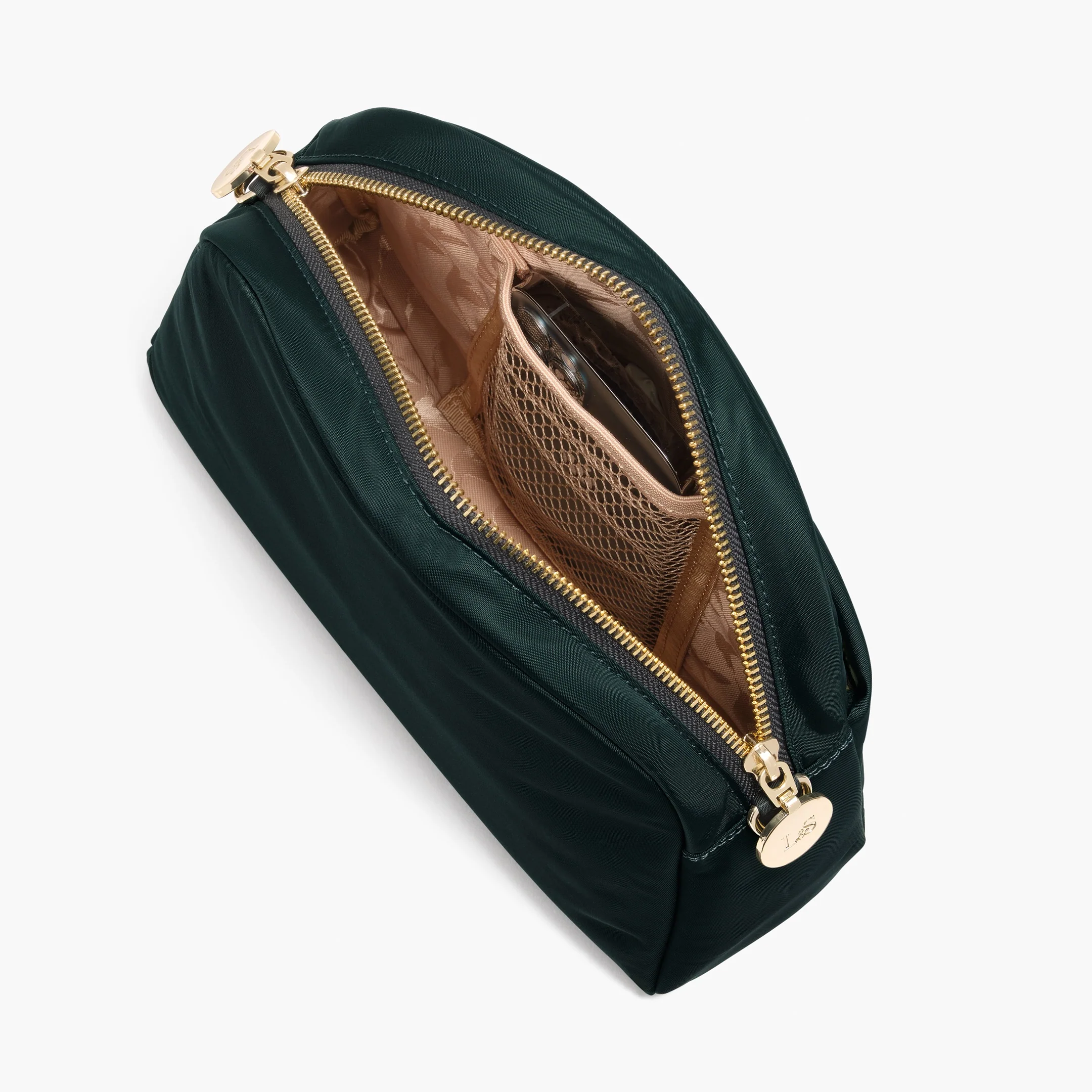 Nouvelle - Recycled Nylon - Dark Green / Gold / Camel - Image 4