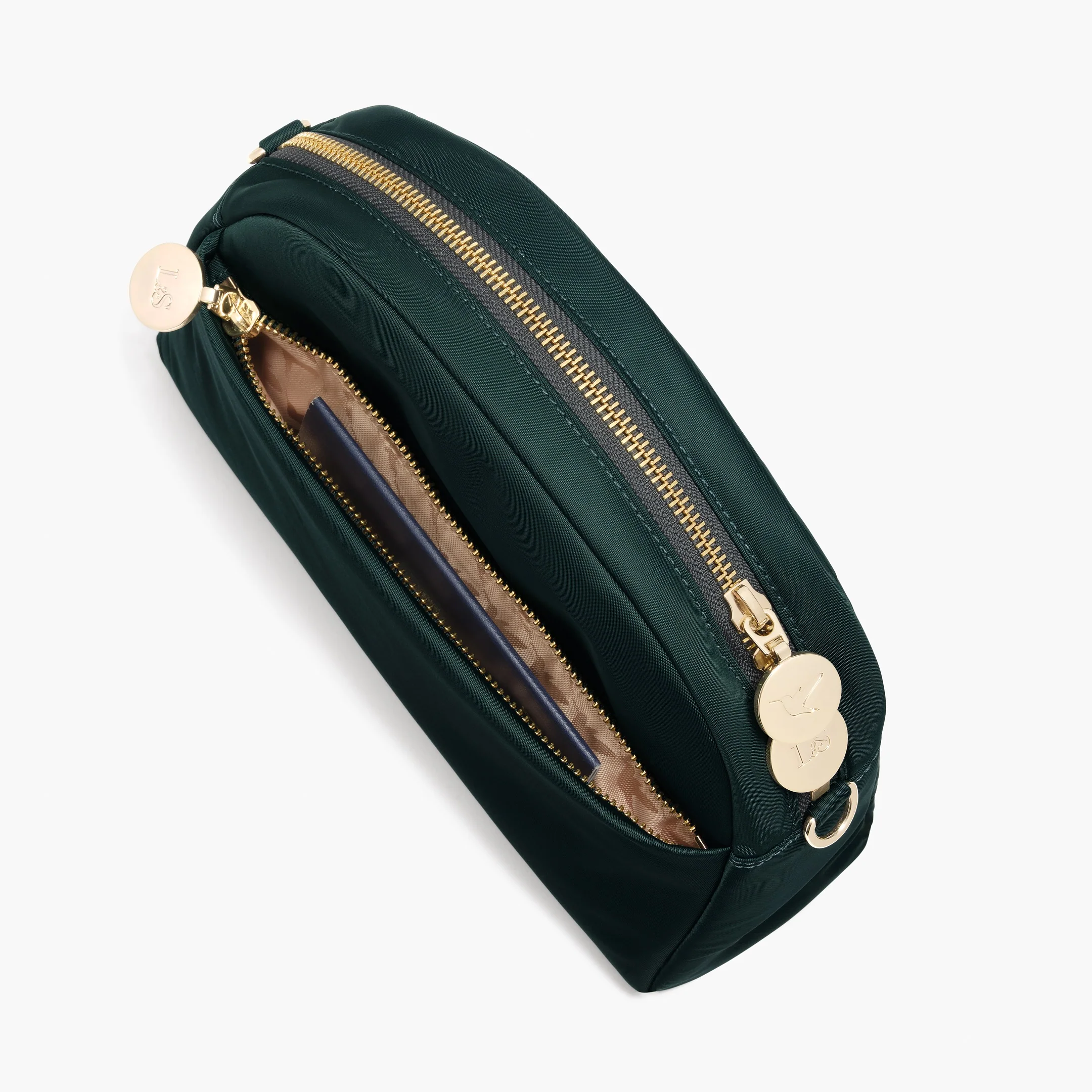 Nouvelle - Recycled Nylon - Dark Green / Gold / Camel - Image 5