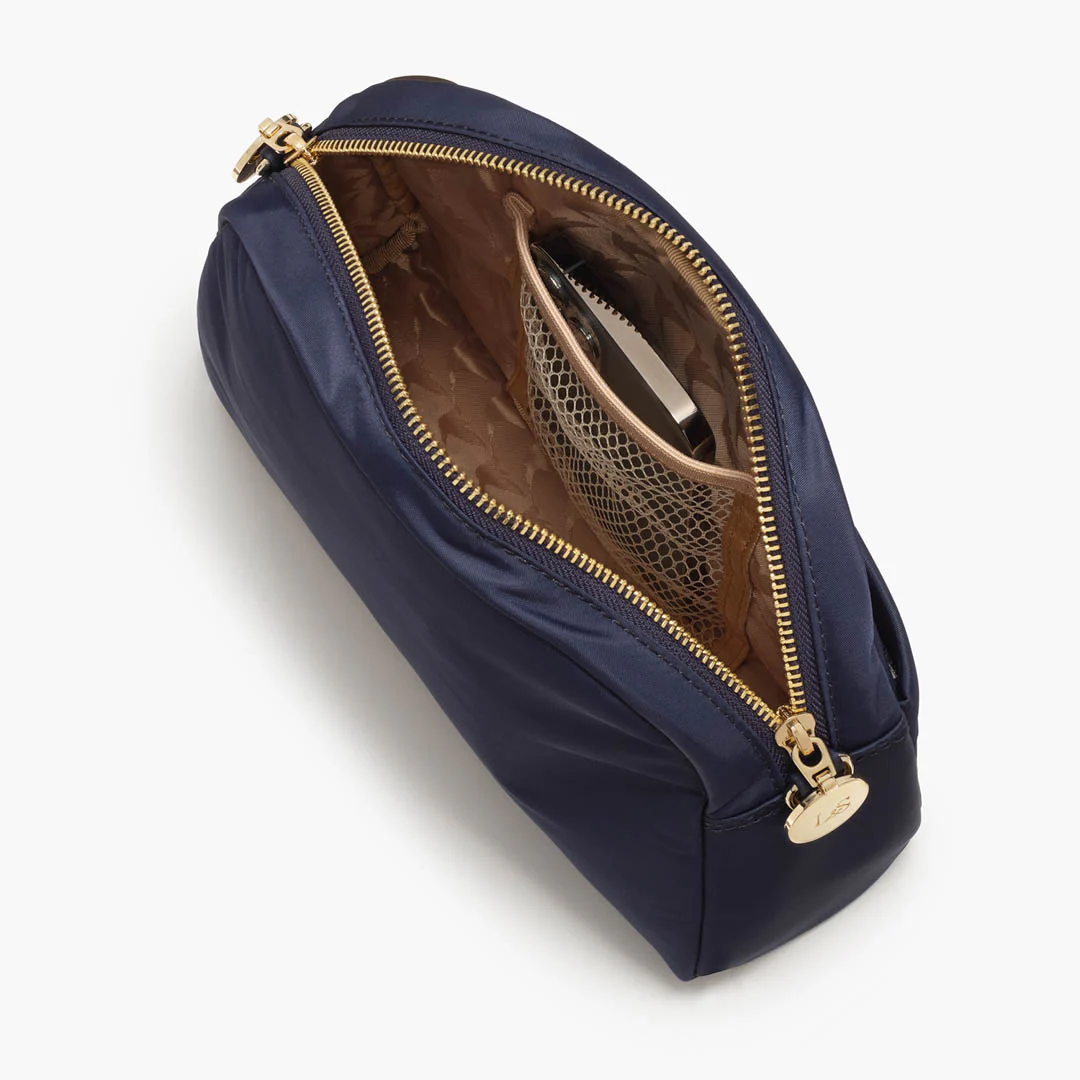 Nouvelle - Recycled Nylon - Deep Navy / Gold / Camel - Image 3