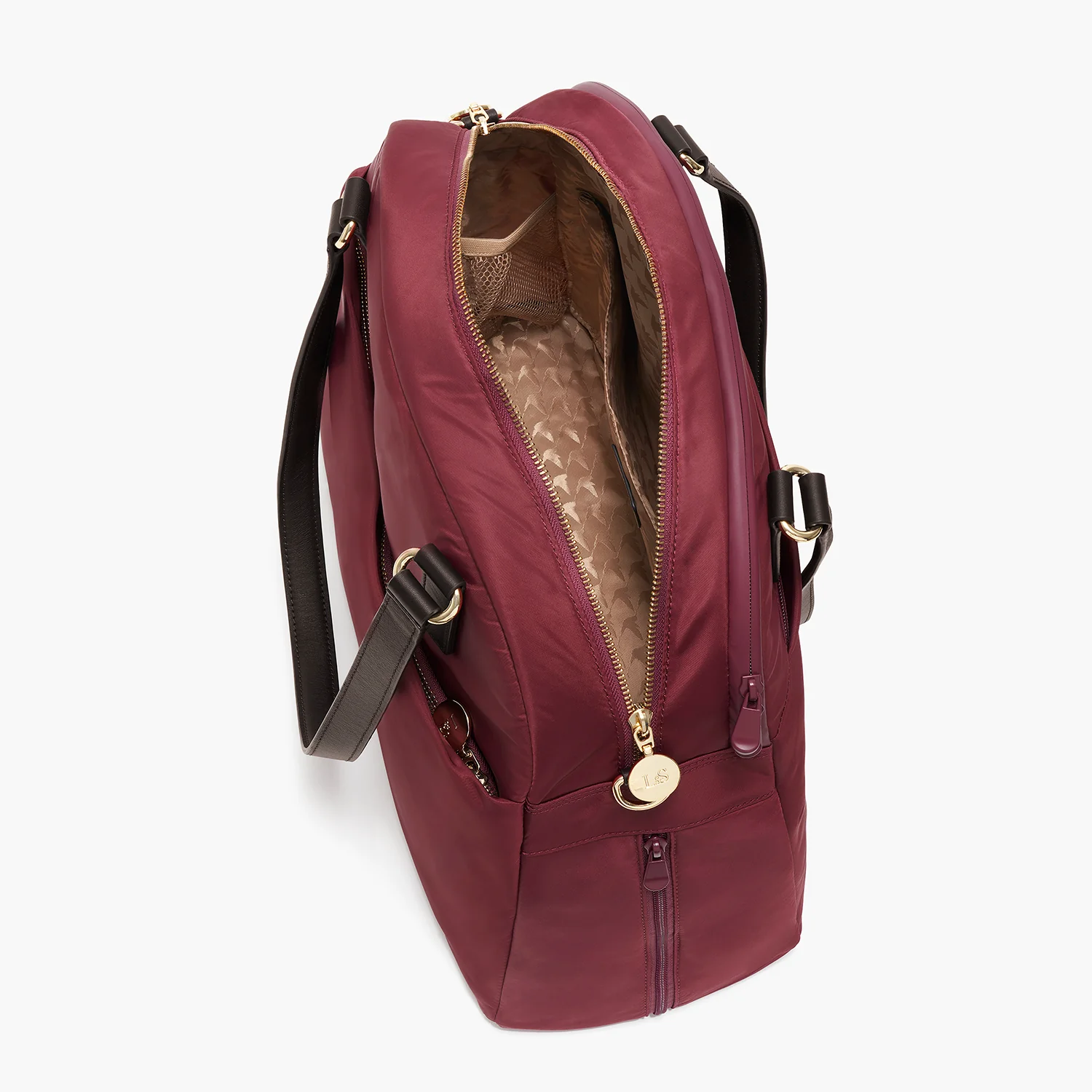 O.G. 2 - Nylon - Cabernet/ Gold / Camel - Image 3