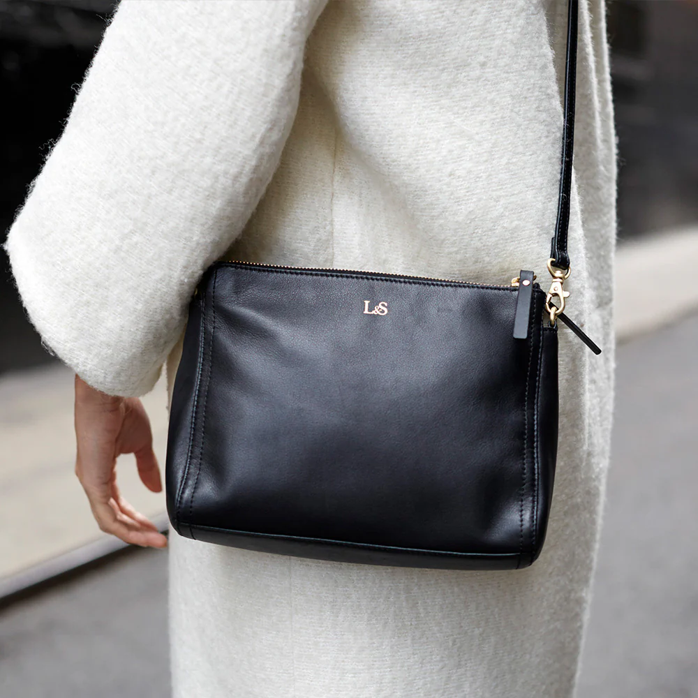 Pearl - Nappa Leather - Black / Gold / Camel - Image 3