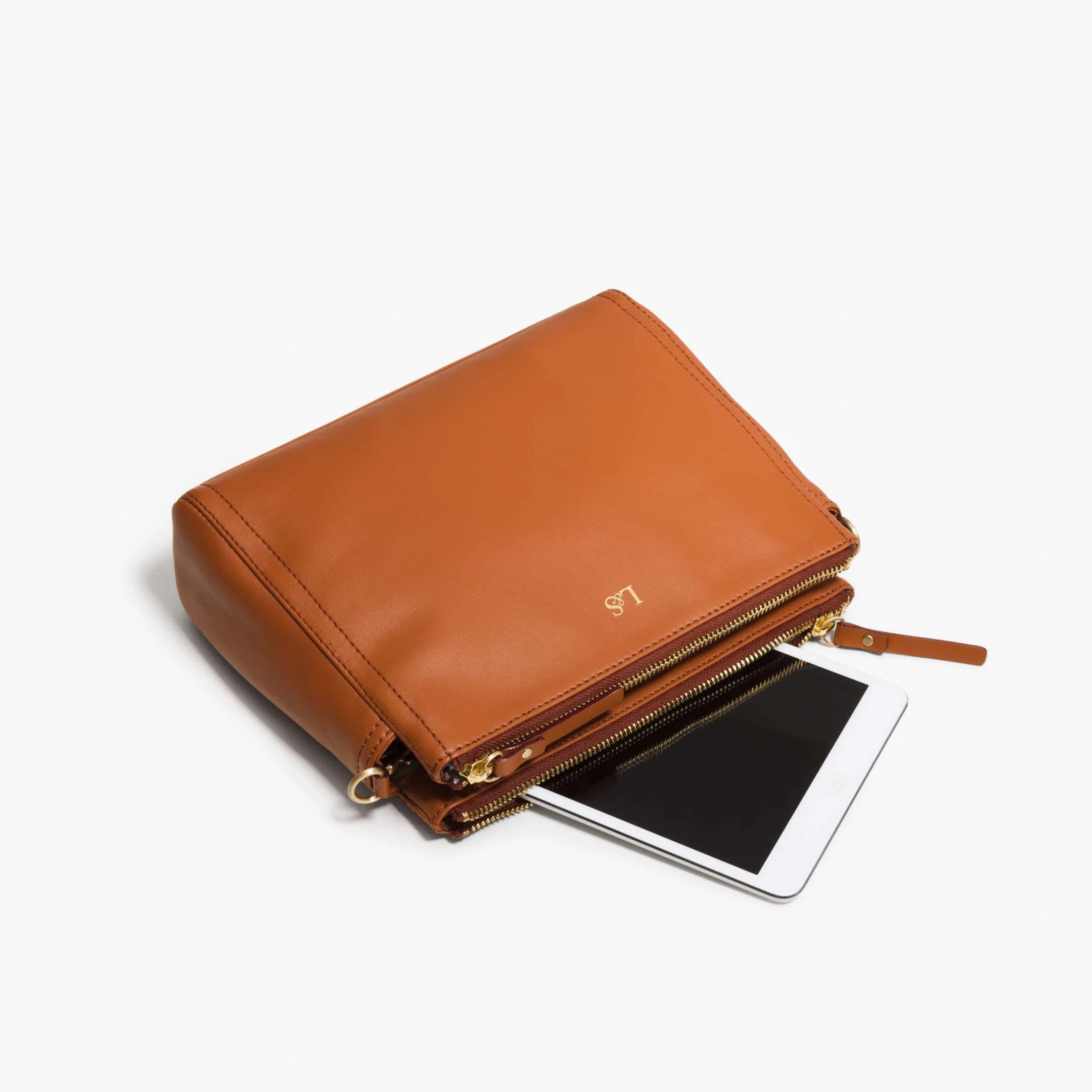 Pearl - Nappa Leather - Sienna / Gold / Camel - Image 4