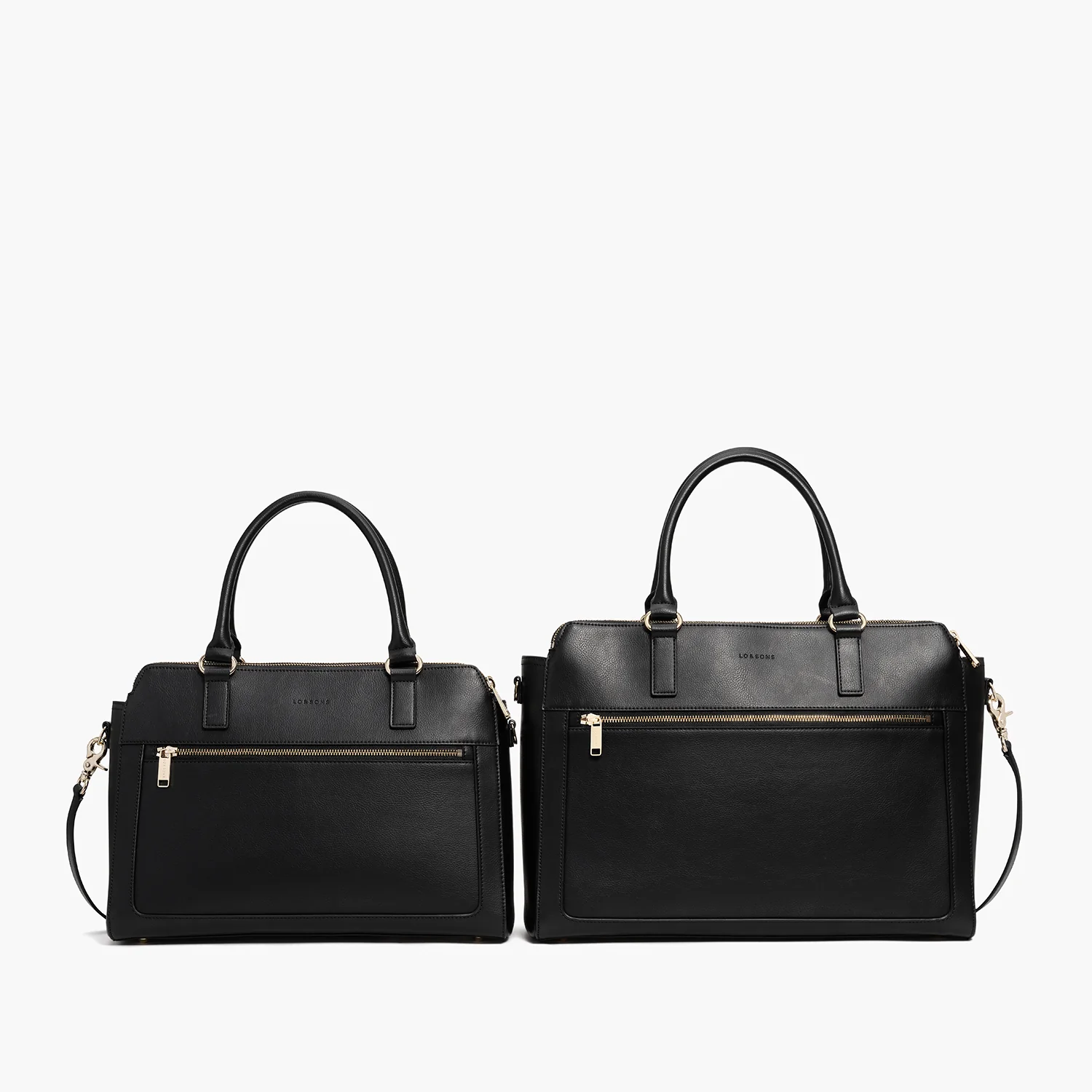 Trinity - Recycled Smooth Leather - Black / Gold / Camel - Image 16