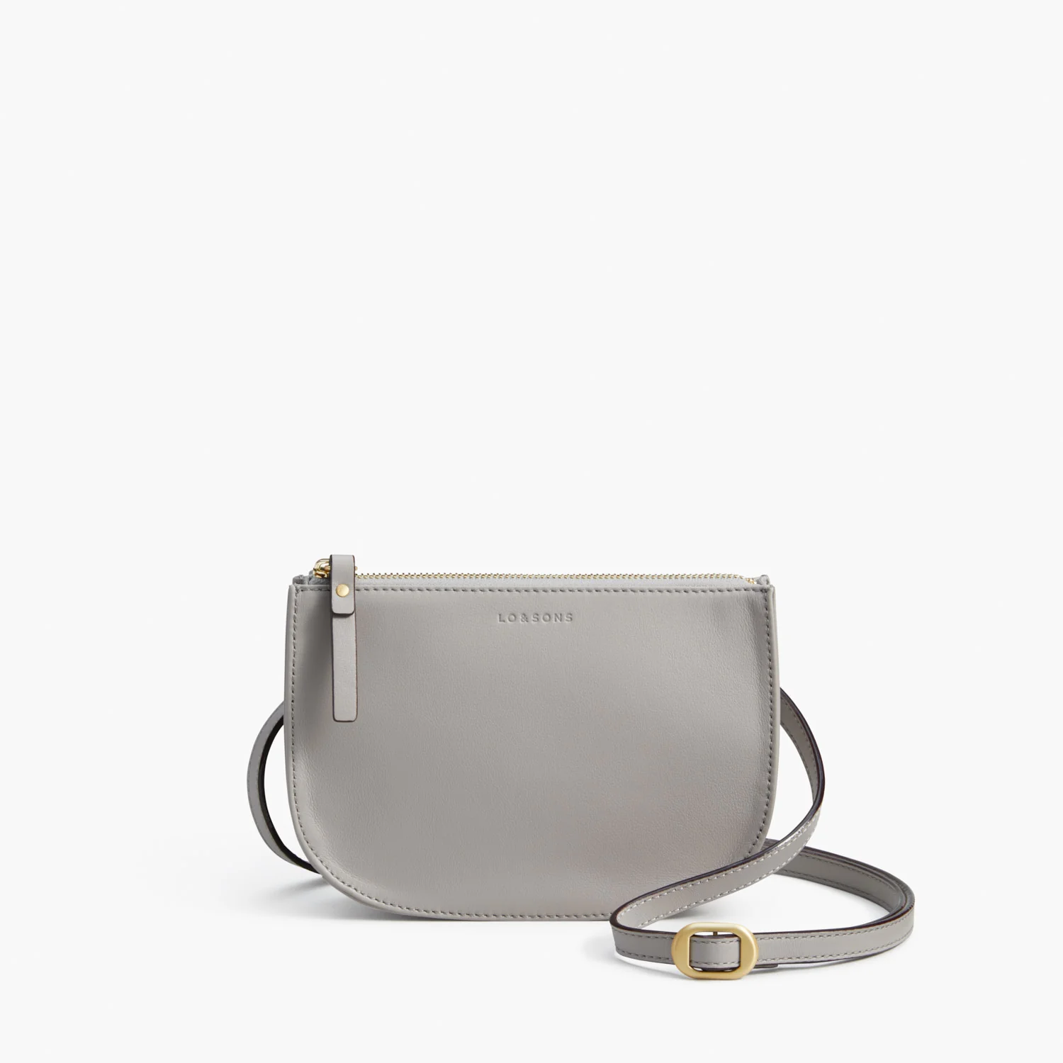 Waverley 2 Large - Nappa Leather - Light Grey / Gold / Grey - Image 7
