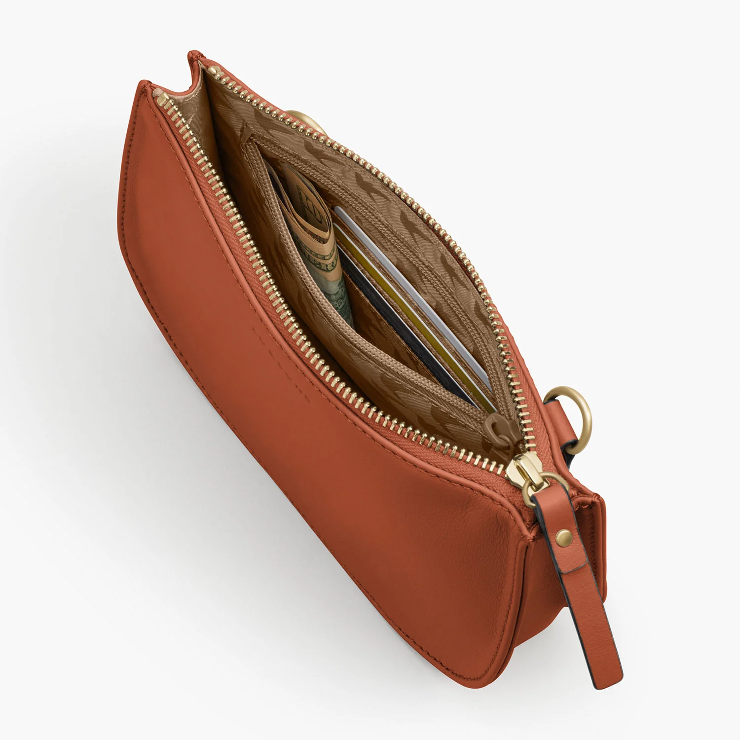Waverley 2 Large - Nappa Leather - Sienna / Gold / Camel - Image 4