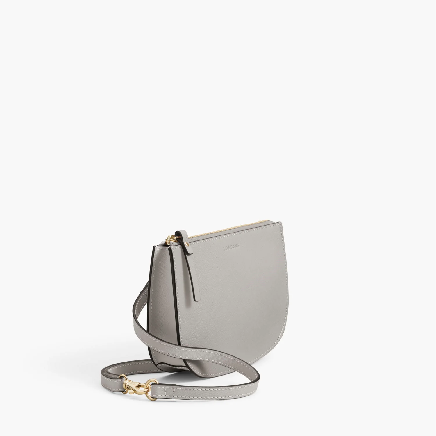 Waverley 2 Large - Saffiano Leather - Light Grey / Gold / Grey - Image 10